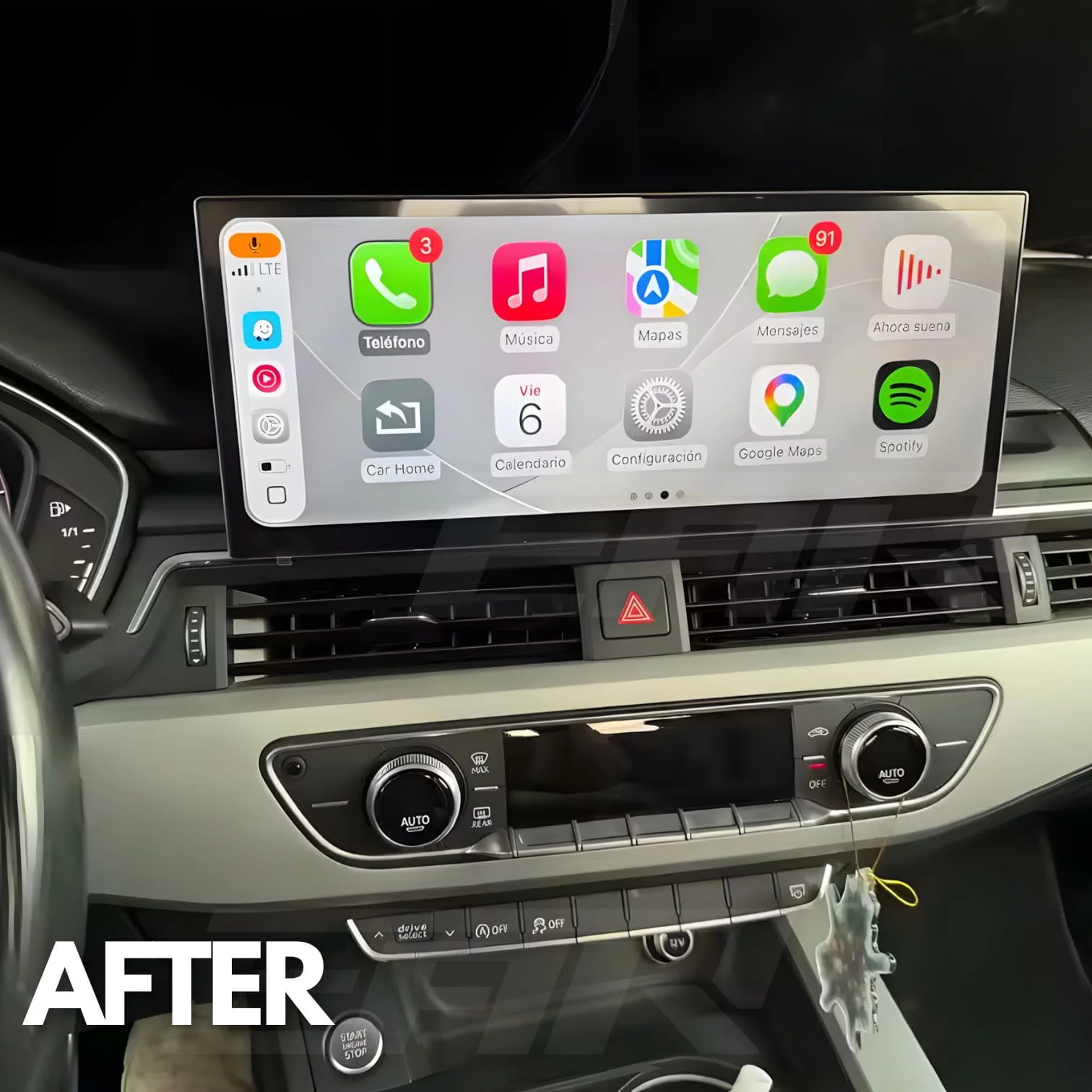 Audi A4 / S4 / RS4 / A5 / S5 / RS5 | B9 | 12.3" Linux CarPlay/Android Touchscreen Display | 2016 - 2019 - Image 4