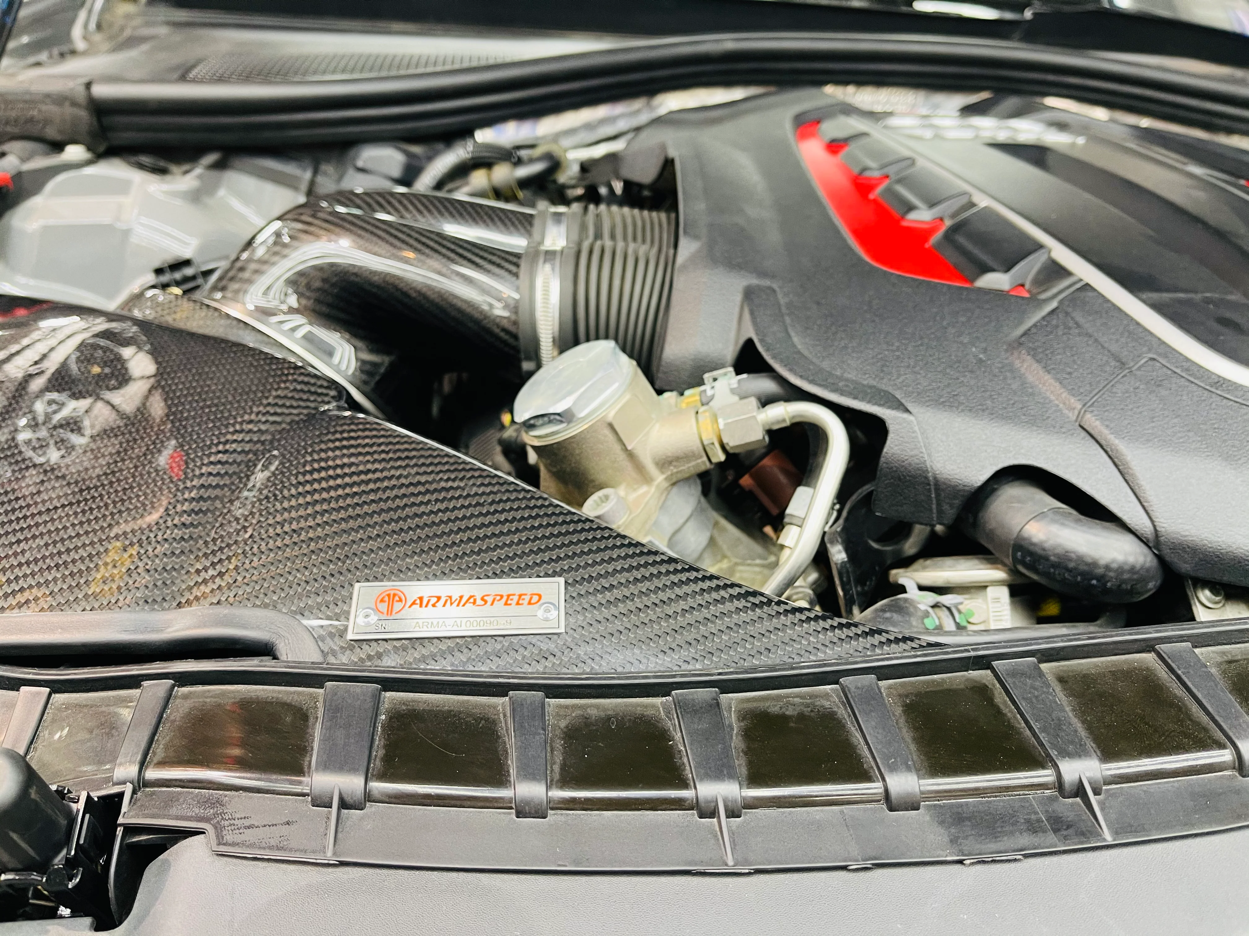 ARMASPEED Audi RS6 / RS7 | C7 4.0T | Carbon Fiber Cold Air Intake - Image 2