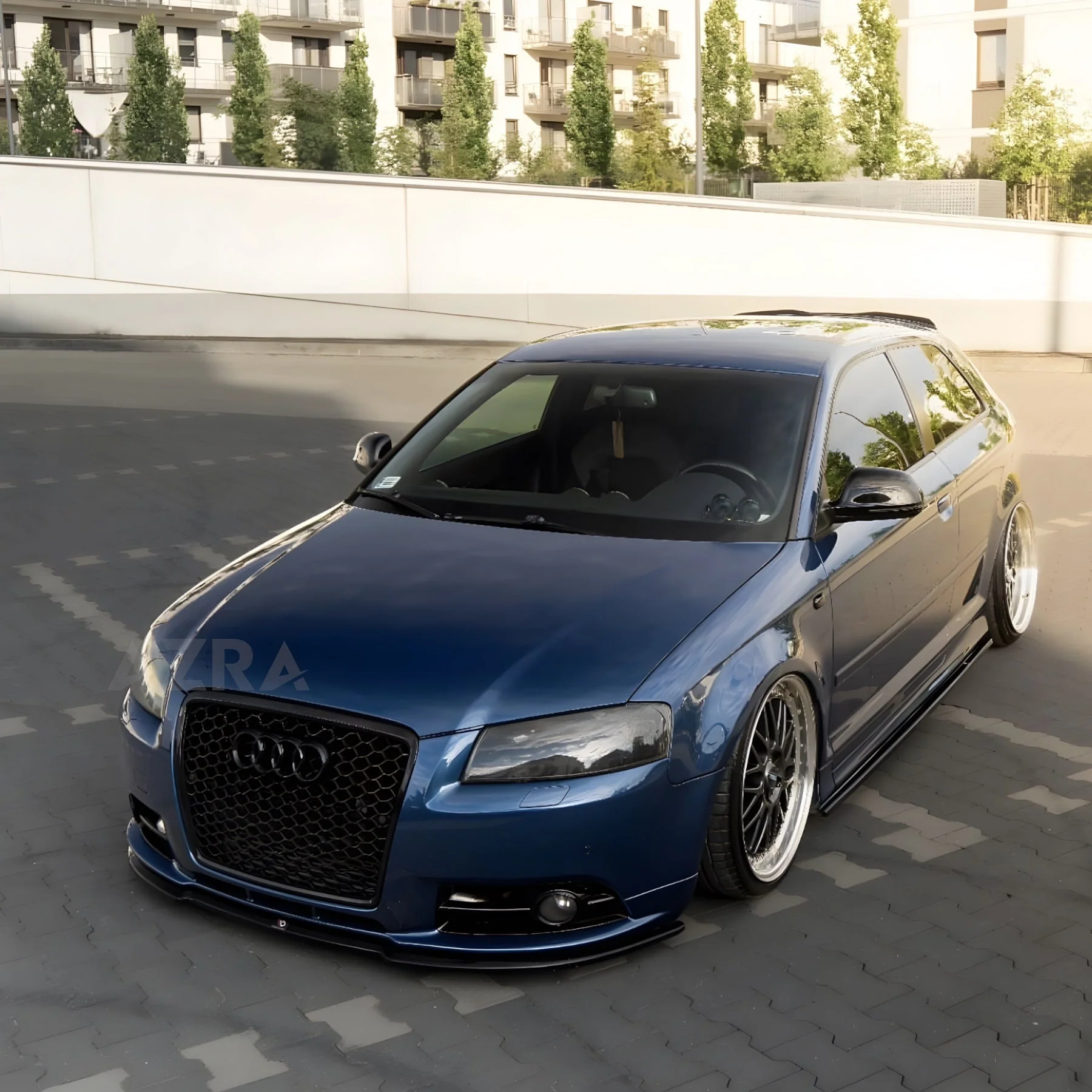 AZRA Audi A3 / S3 | 8P | RS Style Customizable Honeycomb Front Grille | 2009 - 2012 - Image 10