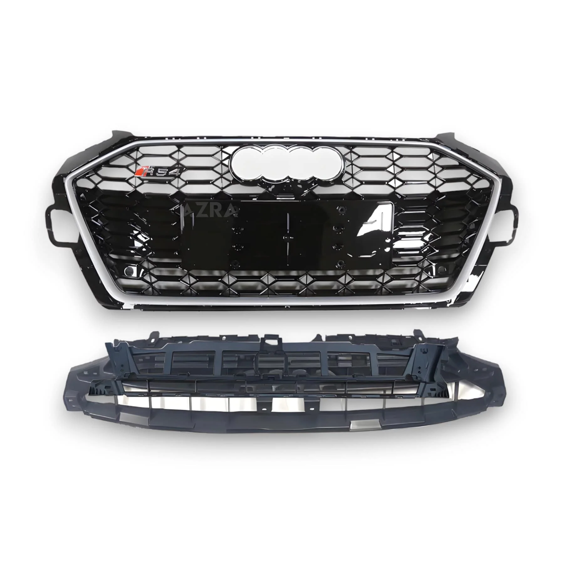 AZRA Audi A4 / S4 | B9.5 | RS Style Customizable Honeycomb Front Grille | 2020 - 2024 - Image 2