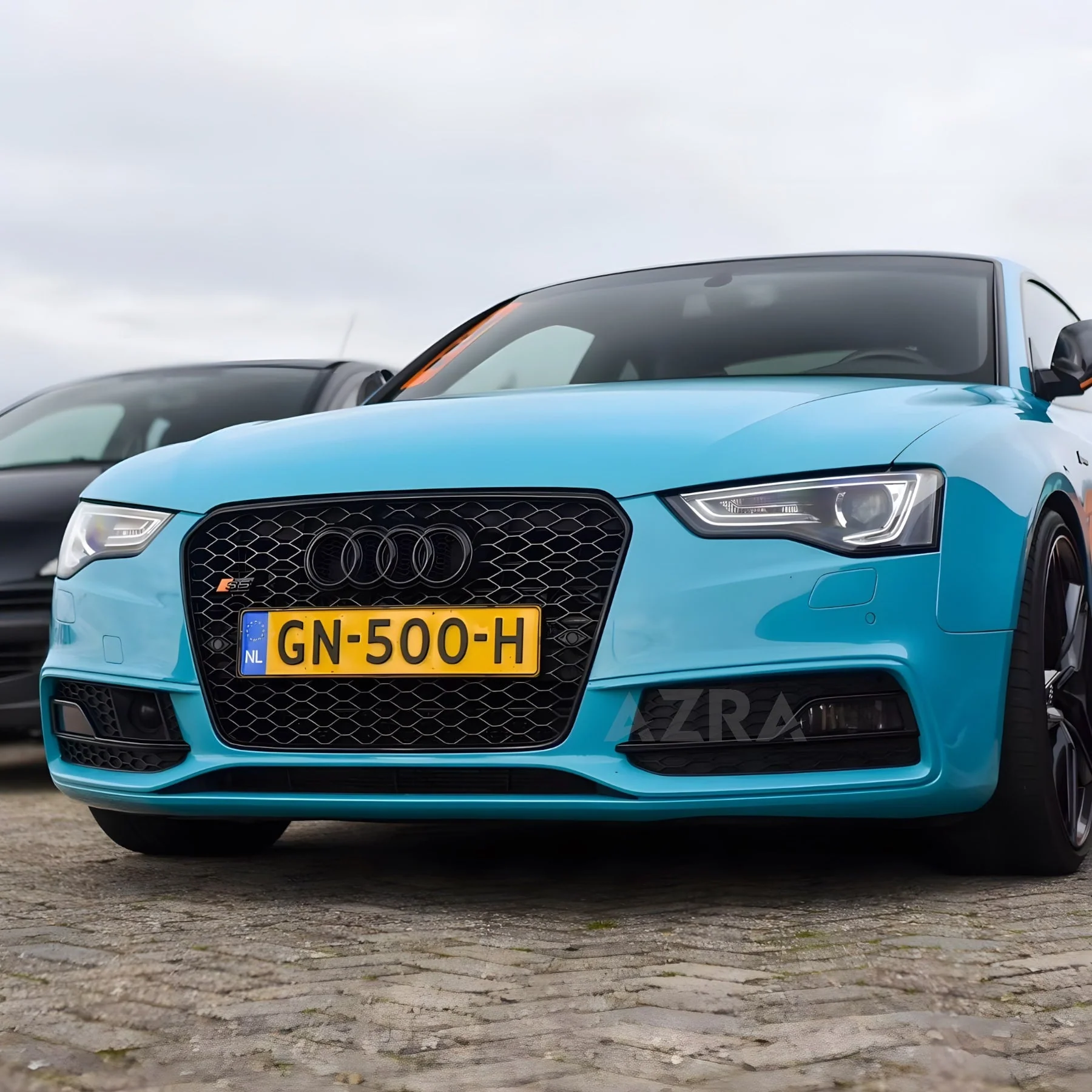 AZRA Audi A5 / S5 | 8T/B8.5 | RS Style Customizable Honeycomb Front Grille | 2013 - 2016 - Image 6