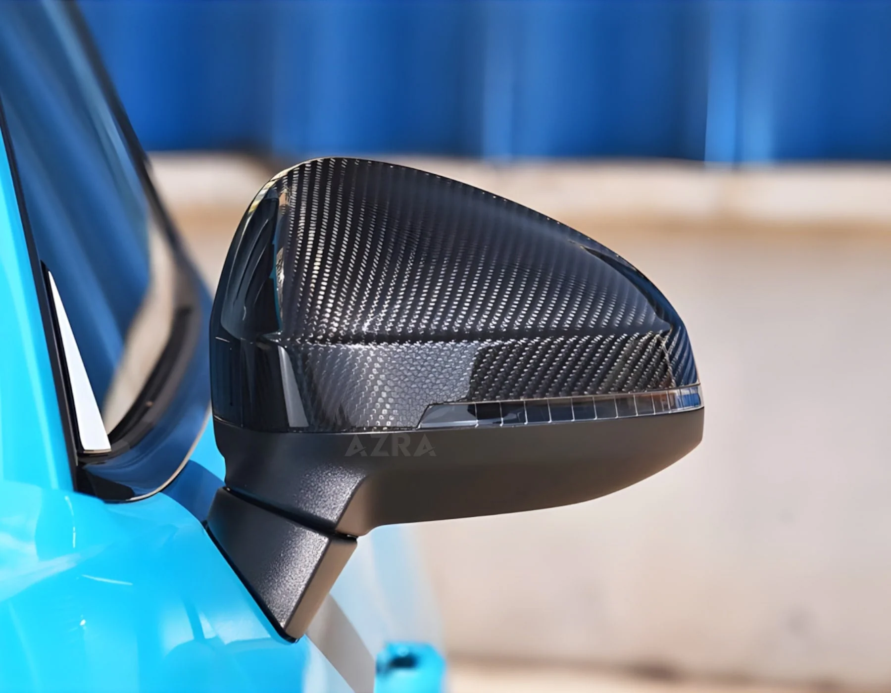AZRA Audi A4 / S4 / RS4 / A5 / S5 / RS5 | B9 | Carbon Fiber Mirror Caps | 2016 - 2020 - Image 7