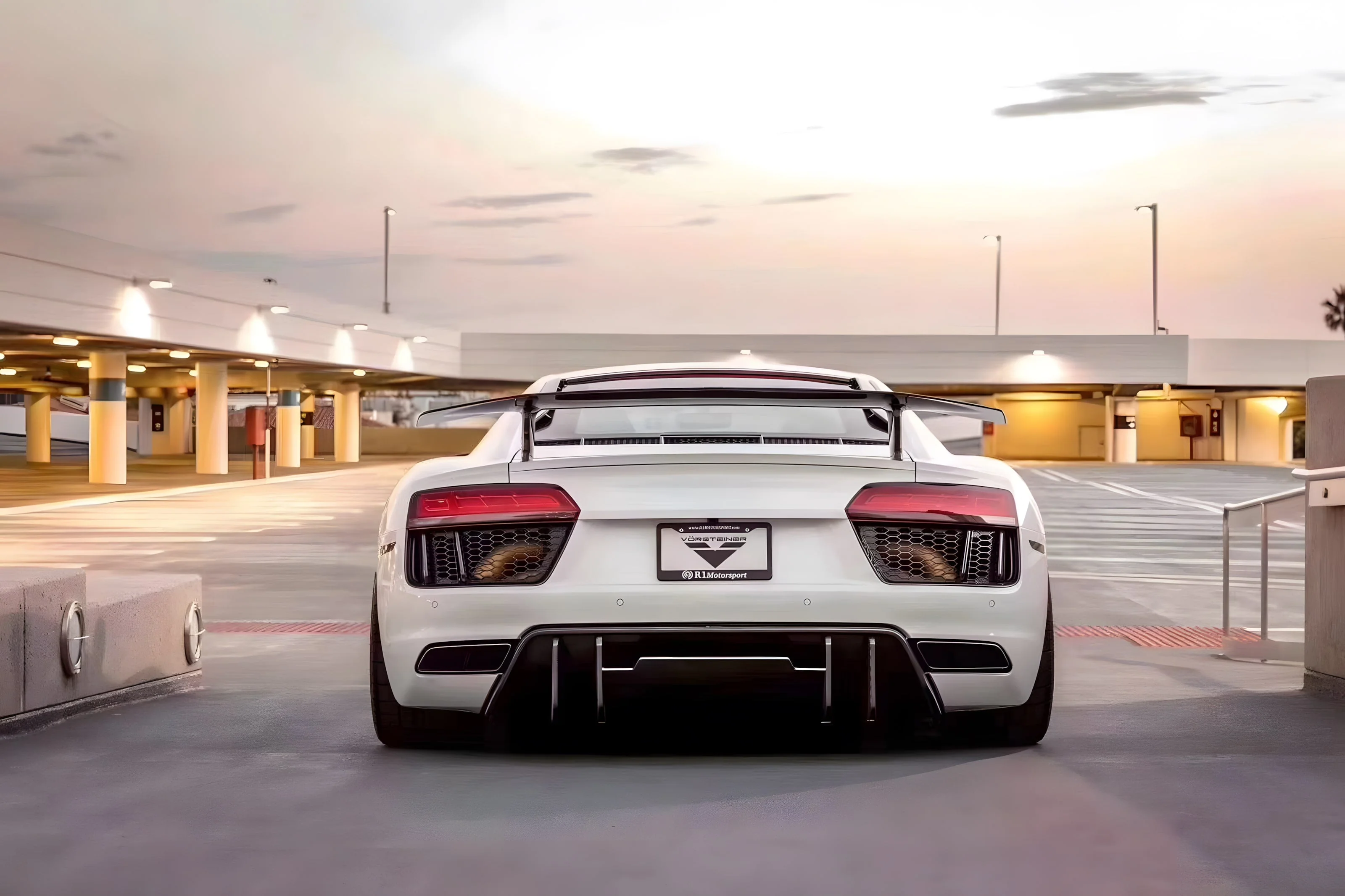 AZRA Audi R8 | 4S | Carbon Fiber Vorsteiner Style Rear Diffuser | 2015 - 2018 - Image 3