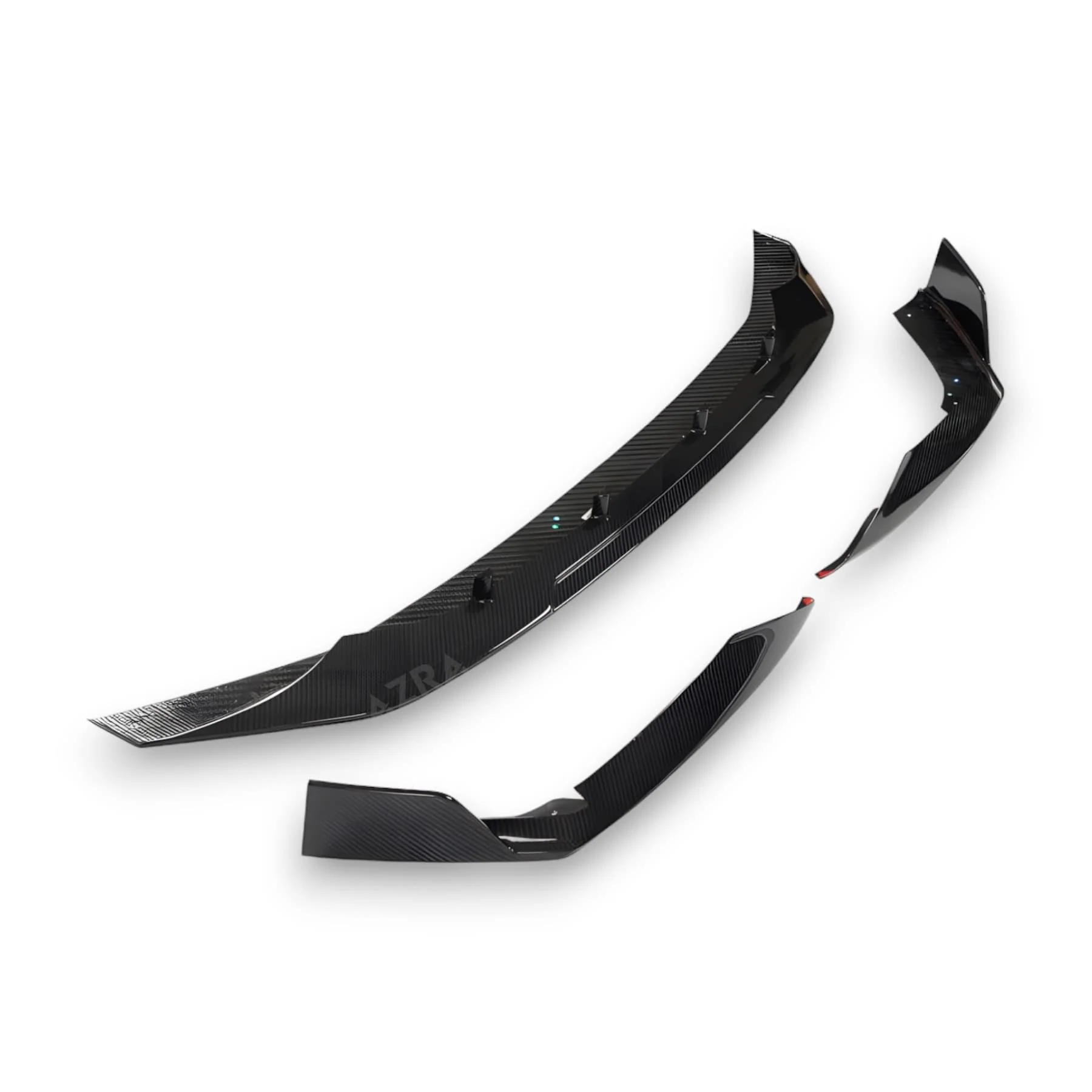 AZRA Audi RS6 / RS7 Avant | C8 | Carbon Fiber V1 Front Lip | 2020 - 2025 - Image 2