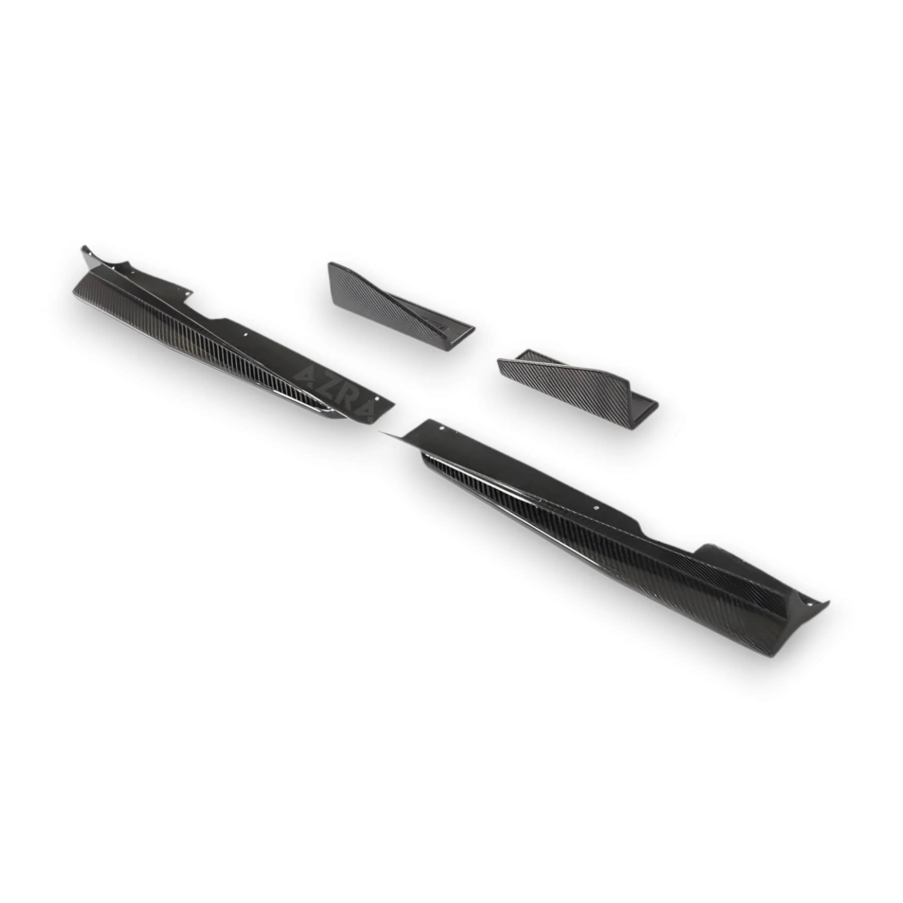 AZRA Audi TT / TTS / TT RS | MK3 8S | Carbon Fiber 'ABT' Side Skirts | 2014 - 2018 - Image 3