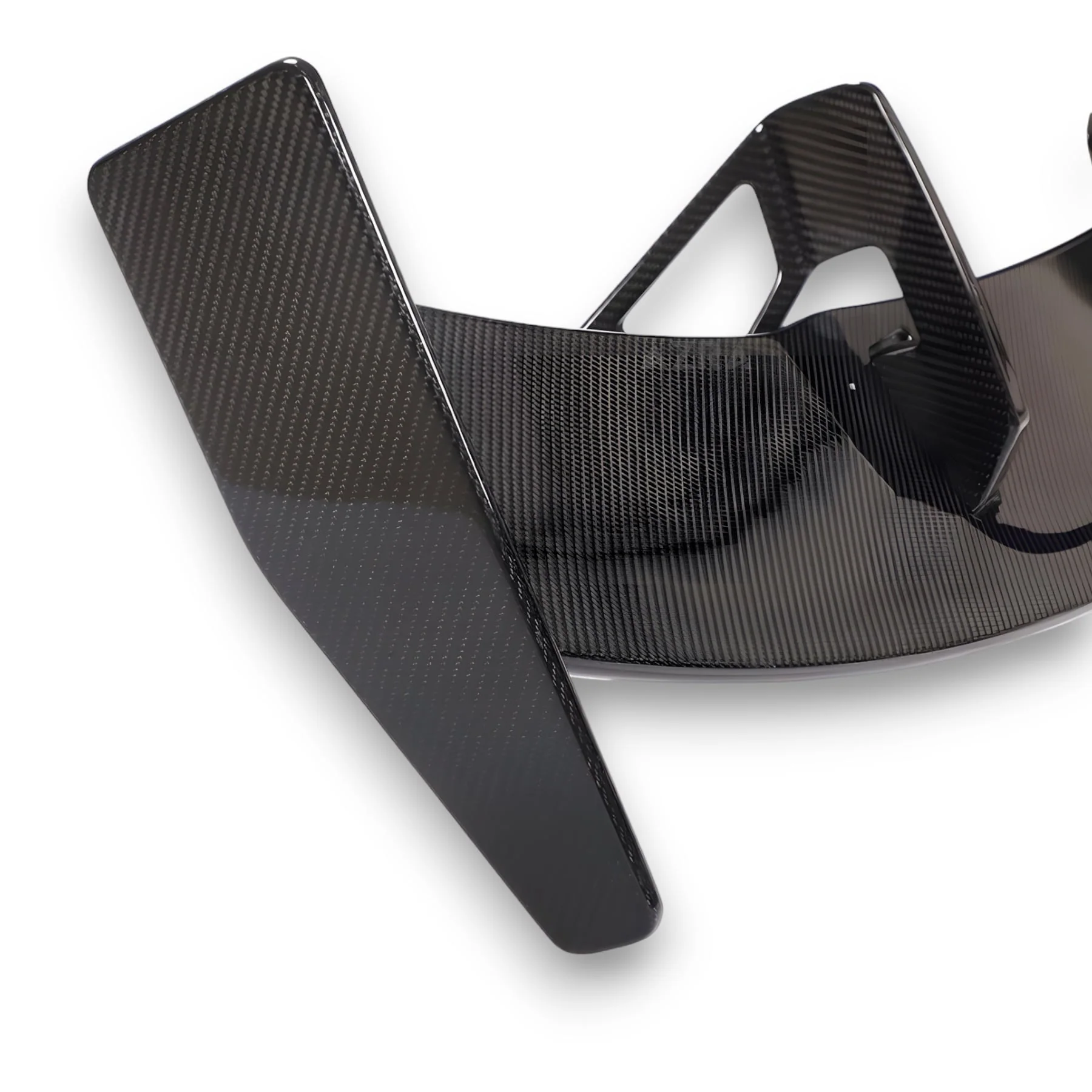AZRA Audi TT / TTS / TT RS | MK3 8S | Carbon Fiber Aggressive Rear Spoiler Wing | 2014 - 2018 - Image 7