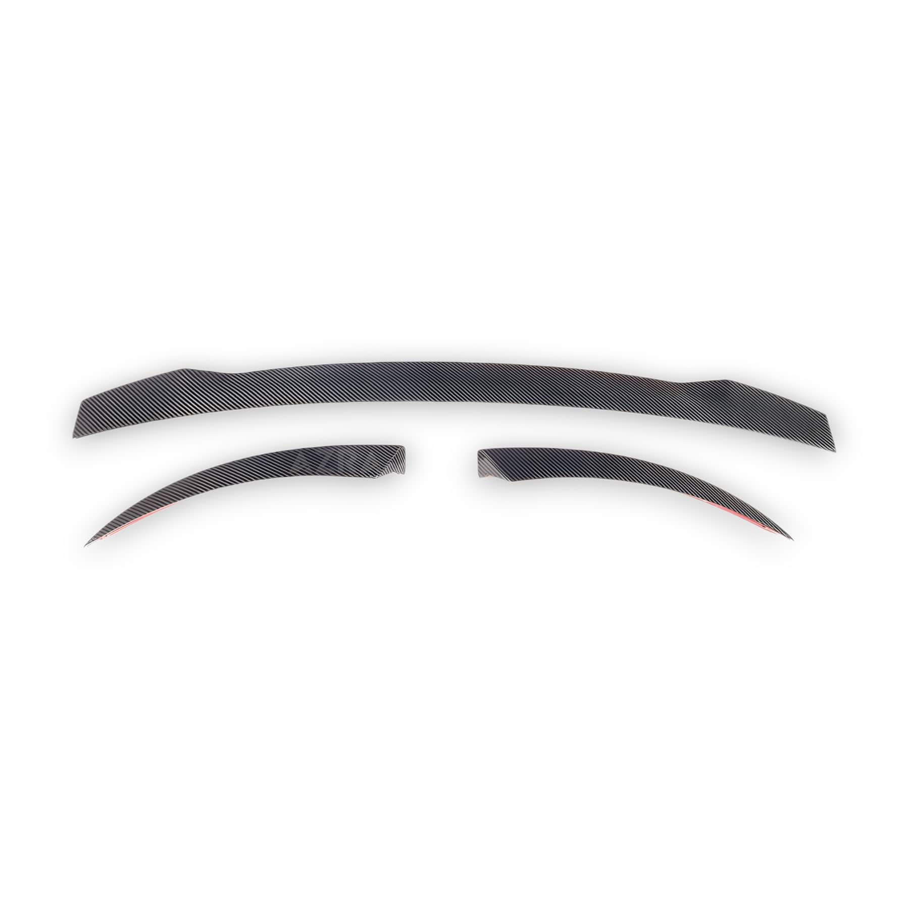 AZRA Audi TT / TTS / TT RS | MK3 8S | Carbon Fiber Slim Spoiler Lip | 2014 - 2018 - Image 2
