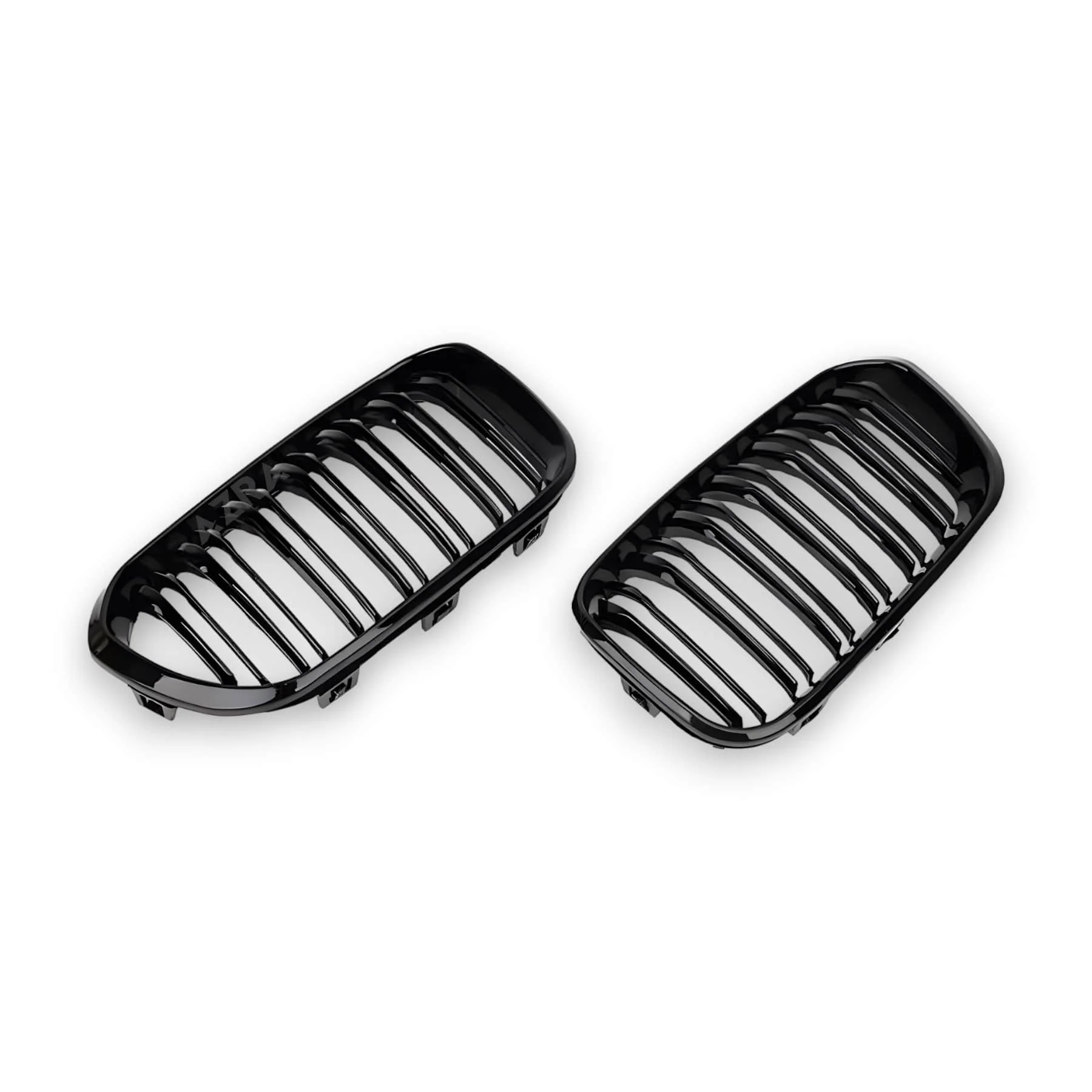 AZRA BMW 1 Series | F20 / F21 | Gloss Black Front Kidney Grilles | 2011 - 2020 - Image 3