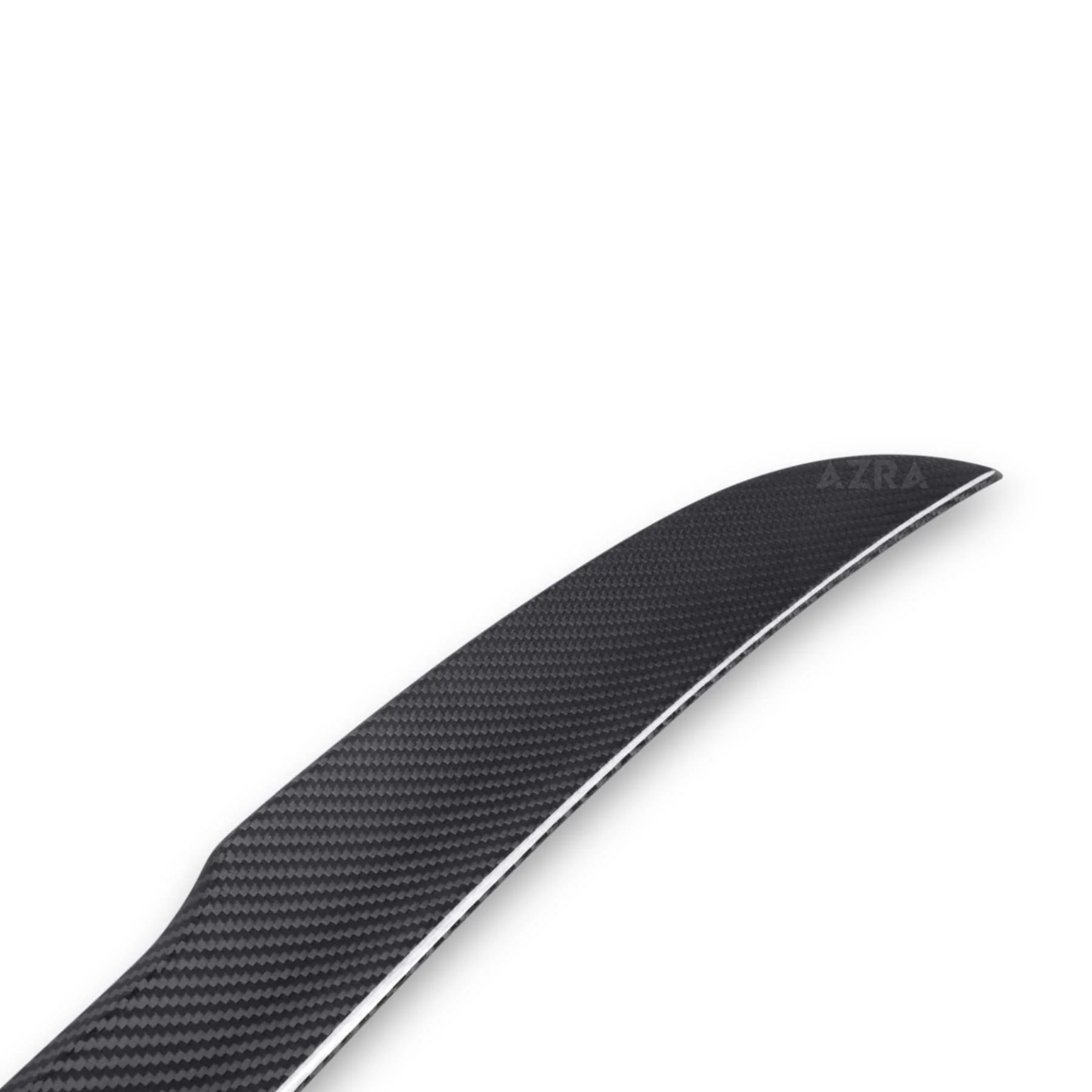 AZRA BMW 8 Series / M8 | G14 / G15 / G16 / F91 / F92 / F93 | Carbon Fiber Slim Rear Spoiler Lip | 2018 - 2024 - Image 4