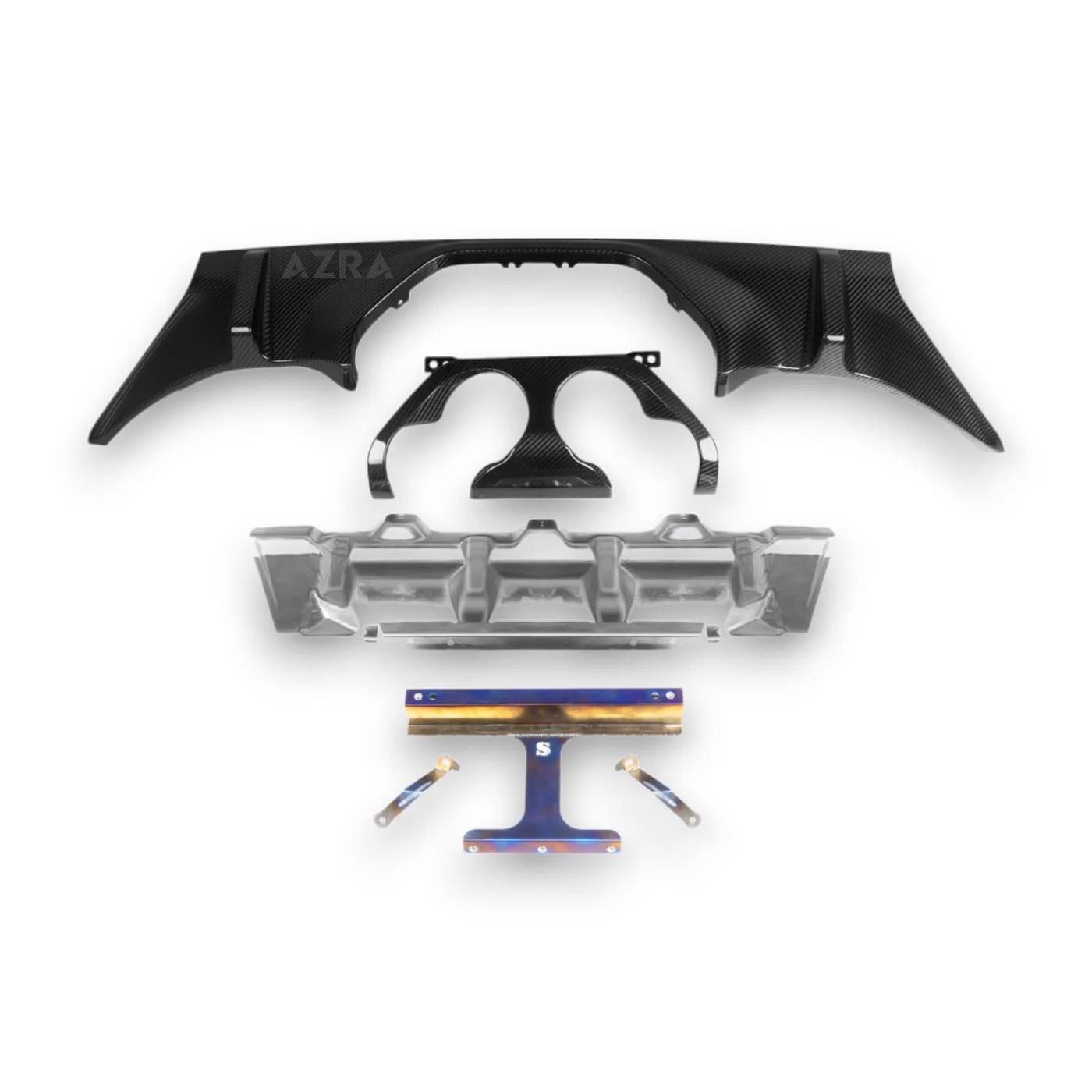 AZRA BMW M2 M Performance | G87 | Carbon Fiber Rear Diffuser | 2023+ - Image 5