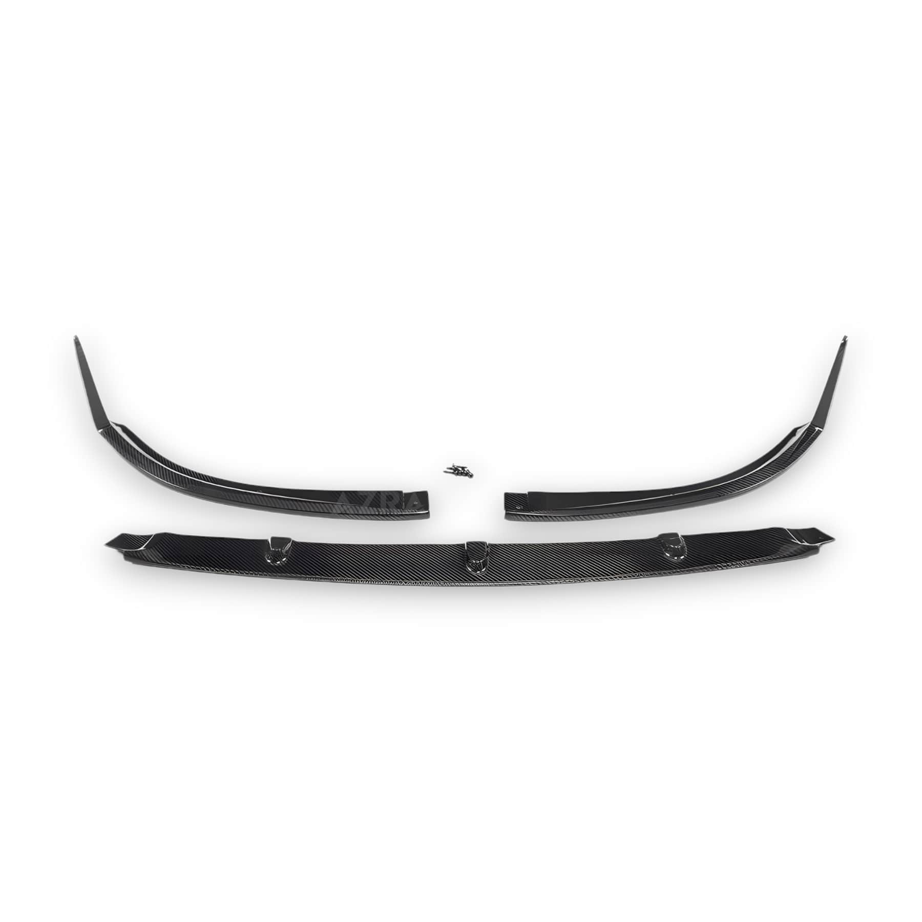 AZRA Mercedes Benz C-Class C63 / C63s AMG | W205/C205 | Carbon Fiber 'Edition 1' Front Lip Splitter | 2014 - 2023 - Image 4