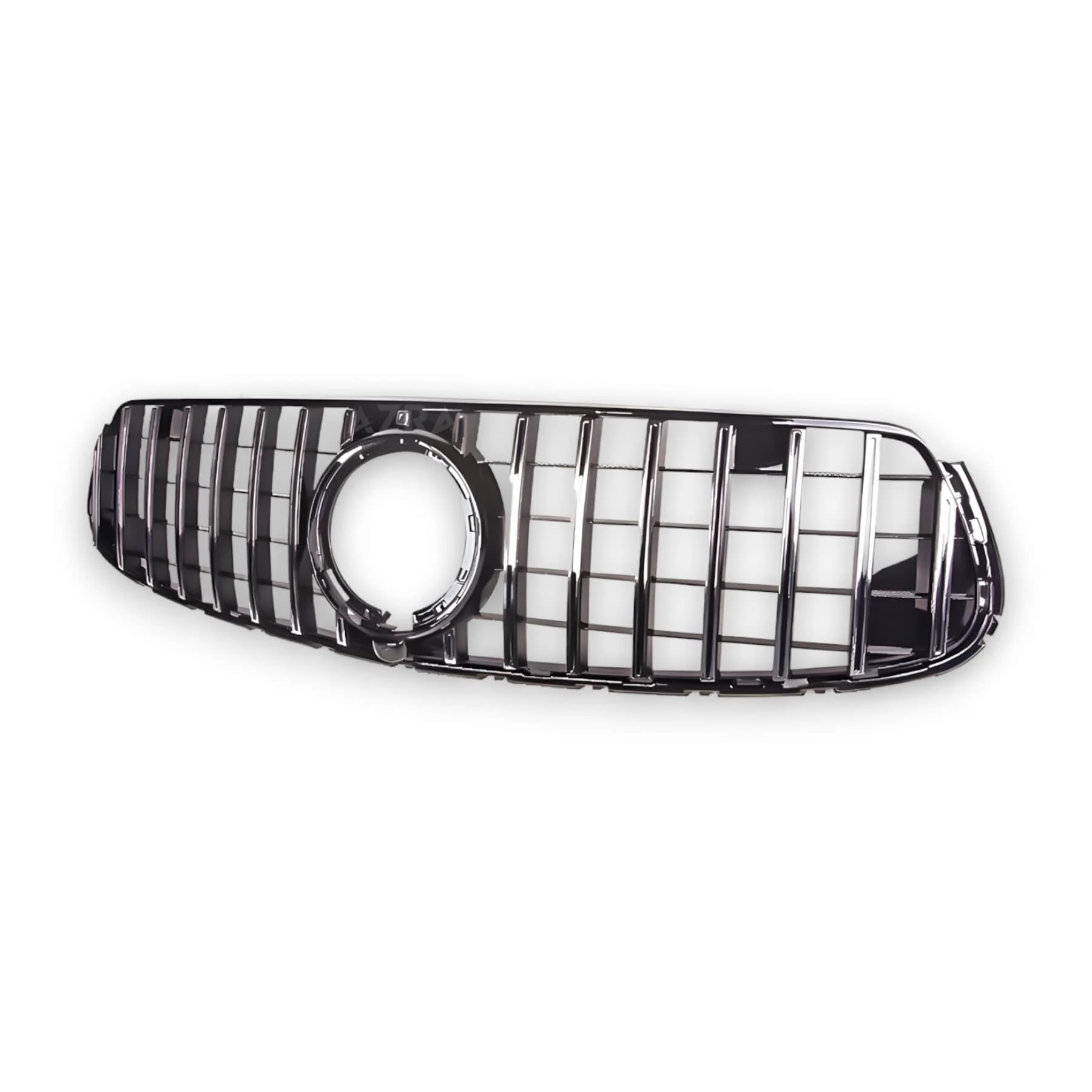 AZRA Mercedes-Benz GLC Class / GLC63 / GLC63s | X253/C253 | AMG GT Panamericana Gloss Black / Chrome Front Grille | 2020 - 2023 - Image 3