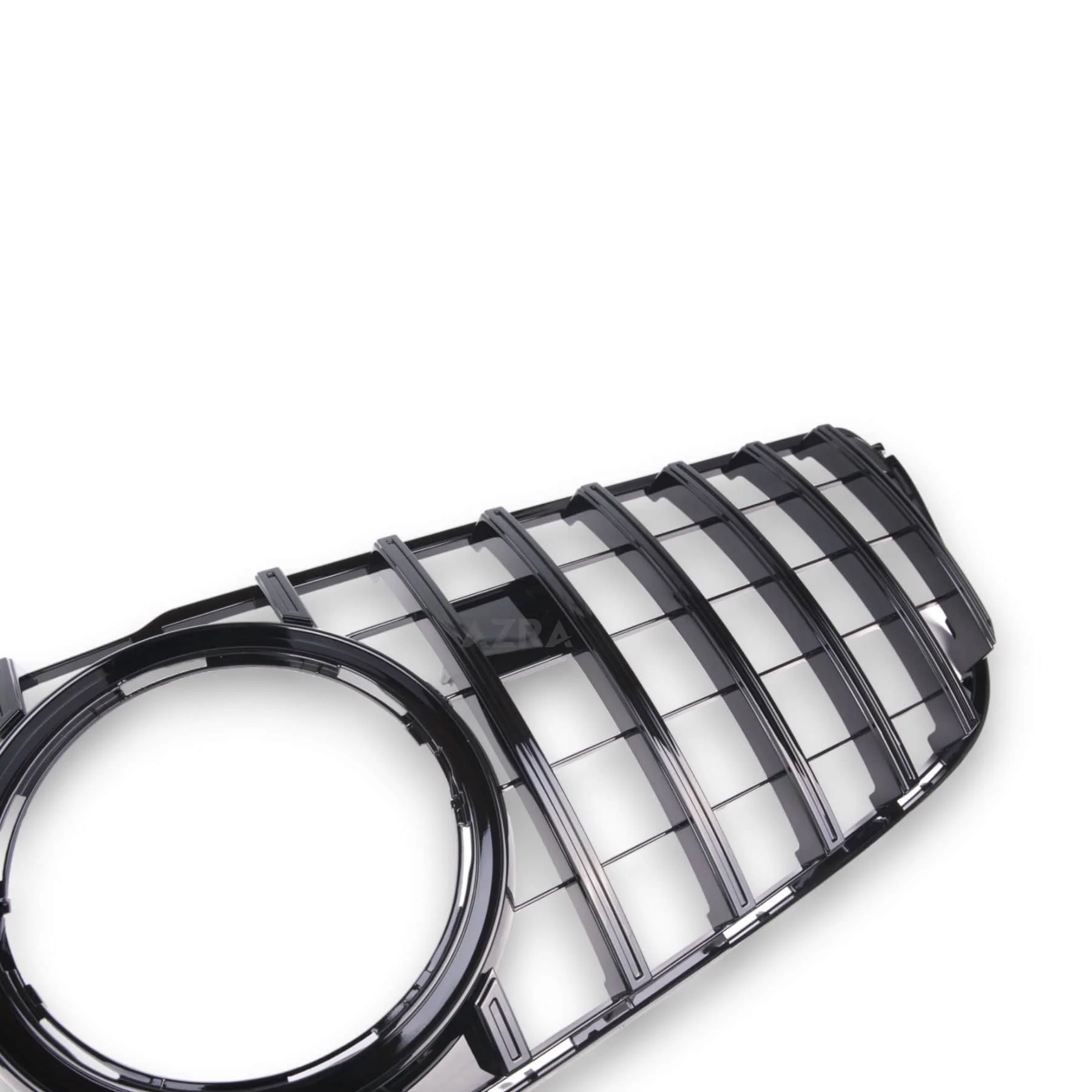 AZRA Mercedes-Benz GLS Class | X166 | AMG GT Panamericana Gloss Black / Chrome Front Grille | 2016 - 2019 - Image 6