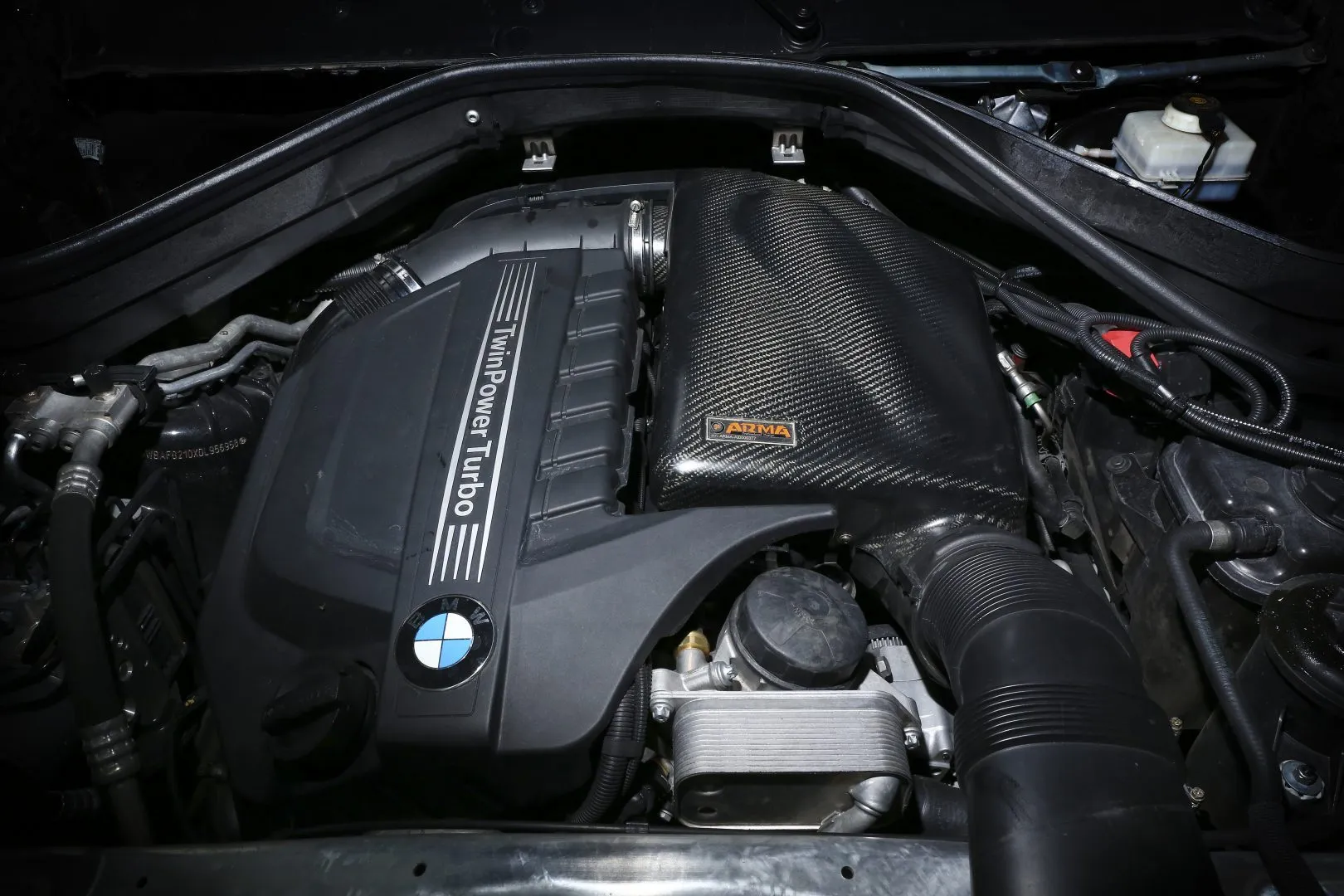 ARMASPEED BMW X5 / X6 | E70 / E71 / F15 / F16 | Carbon Fiber Cold Air Intake - Image 2