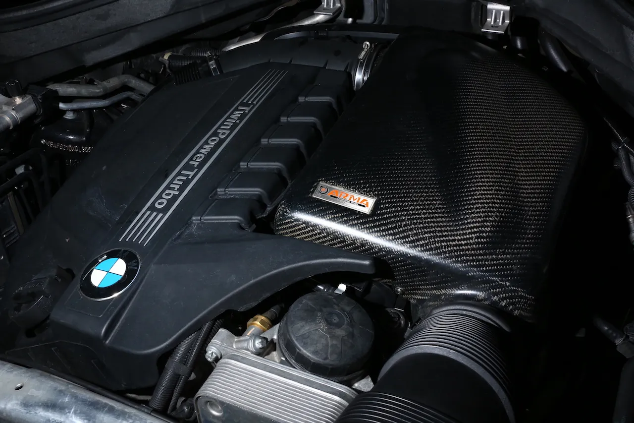 ARMASPEED BMW X5 / X6 | E70 / E71 / F15 / F16 | Carbon Fiber Cold Air Intake - Image 3