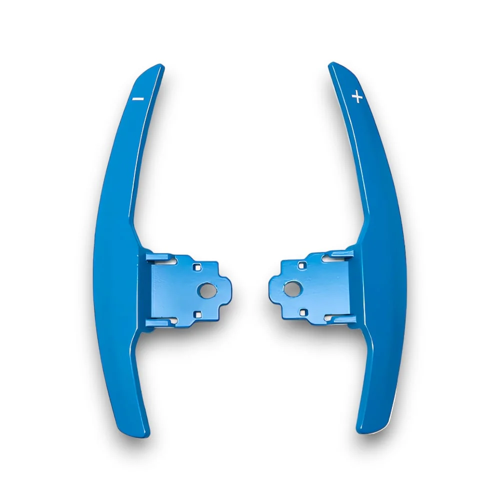 BMW F-Series Alloy Paddle Shifters | Black | Blue | Red | Silver - Image 3