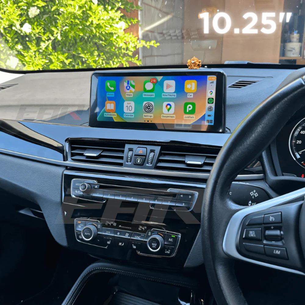 BMW iDrive 8 Android 13.0 X1 (F48) Multimedia 10.25"/12.3" Touchscreen Display + Built-In Wireless Carplay & Android Auto | 2016 - 2021 - Image 3