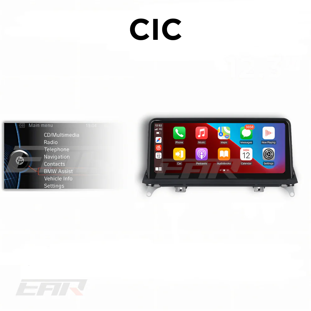 BMW iDrive 8 Android 13.0 X5 & X6 (E70/E71) Multimedia 10.25"/12.3" Touchscreen Display + Built-In Wireless Carplay & Android Auto | 2007 - 2014 - Image 8
