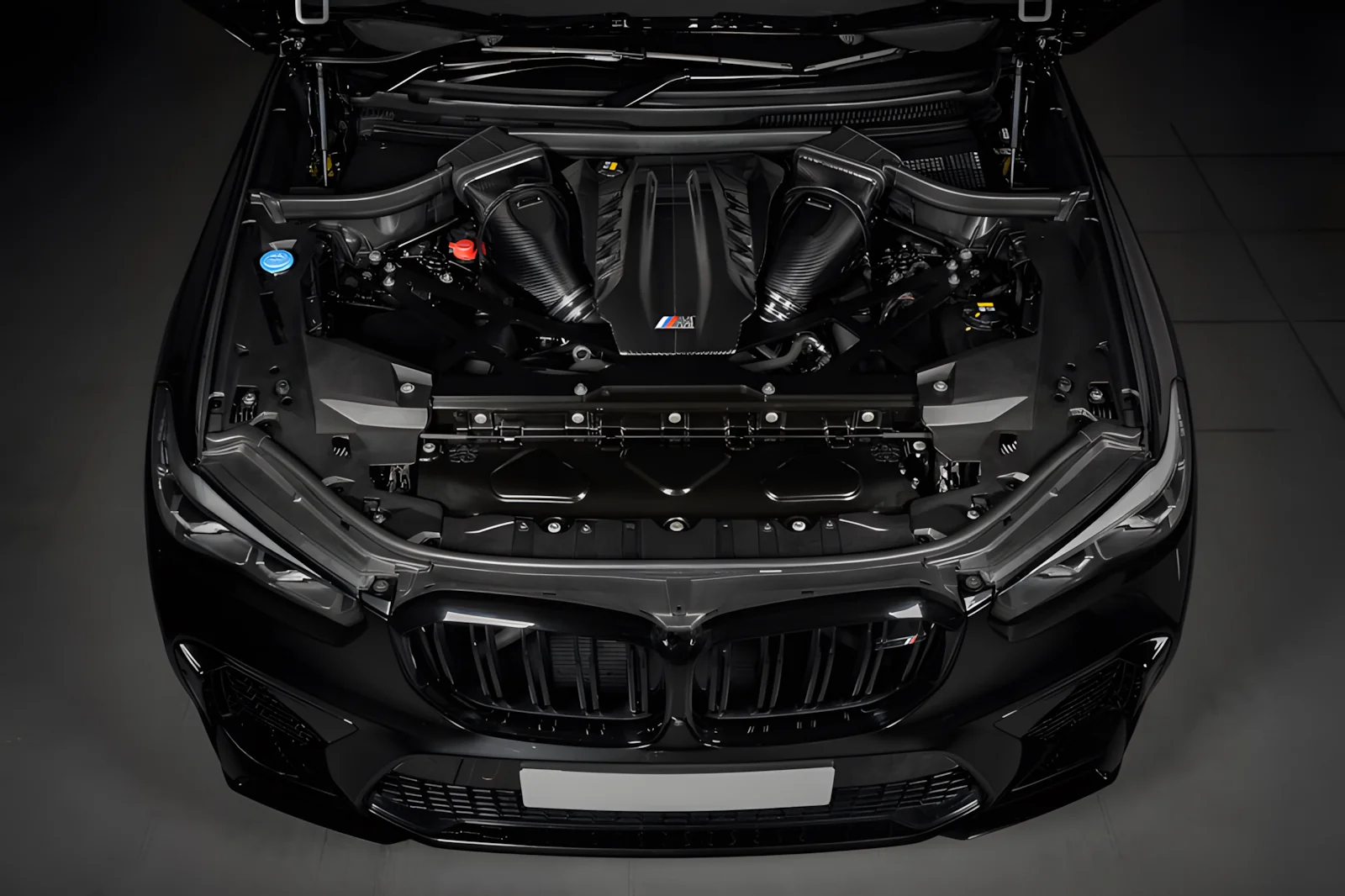 Eventuri BMW X5M/X6M/XM | Carbon Intake System with Engine Cover - Image 2