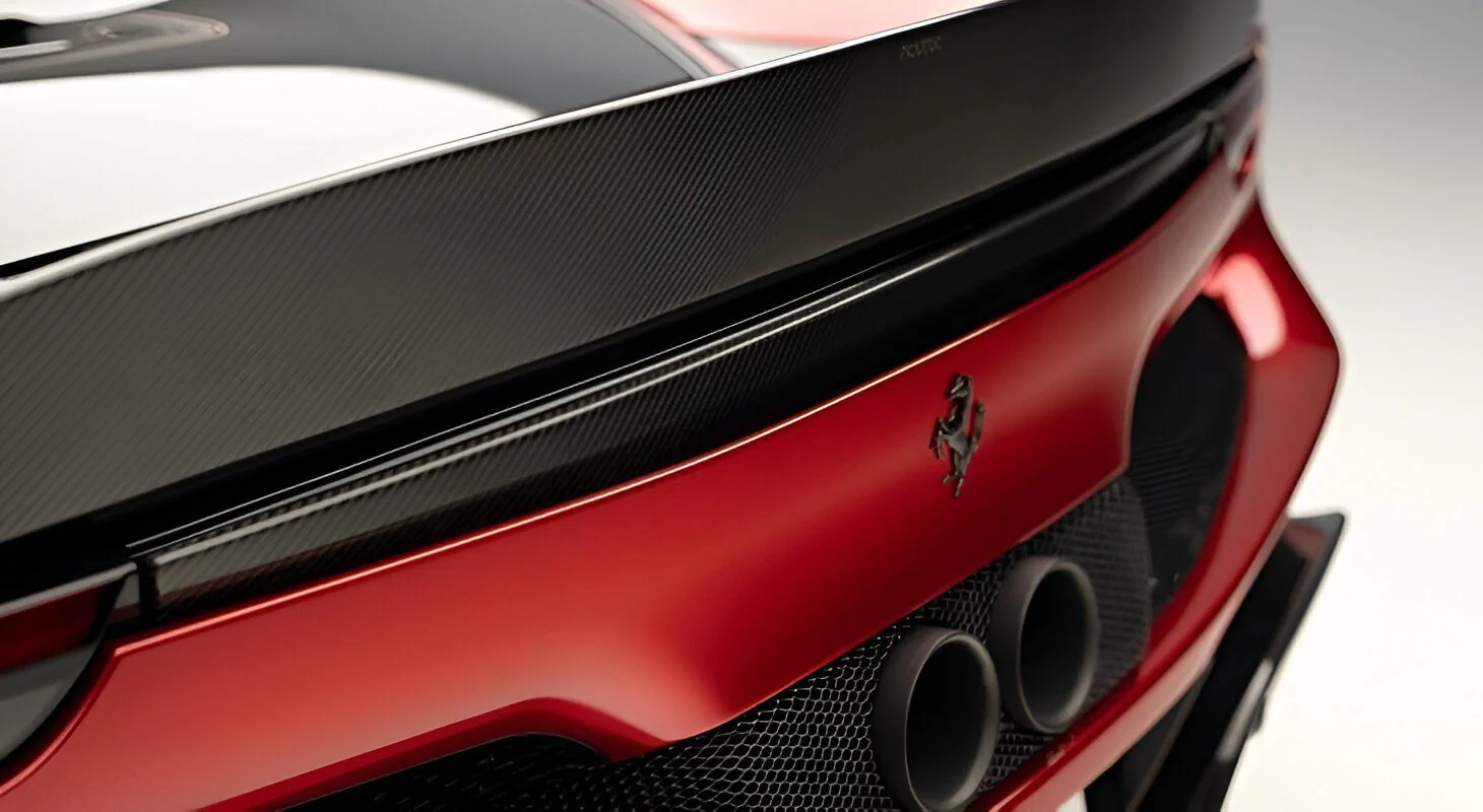 Ferrari 296 GTB | Novitec Carbon Active Spoiler Fix - Image 2