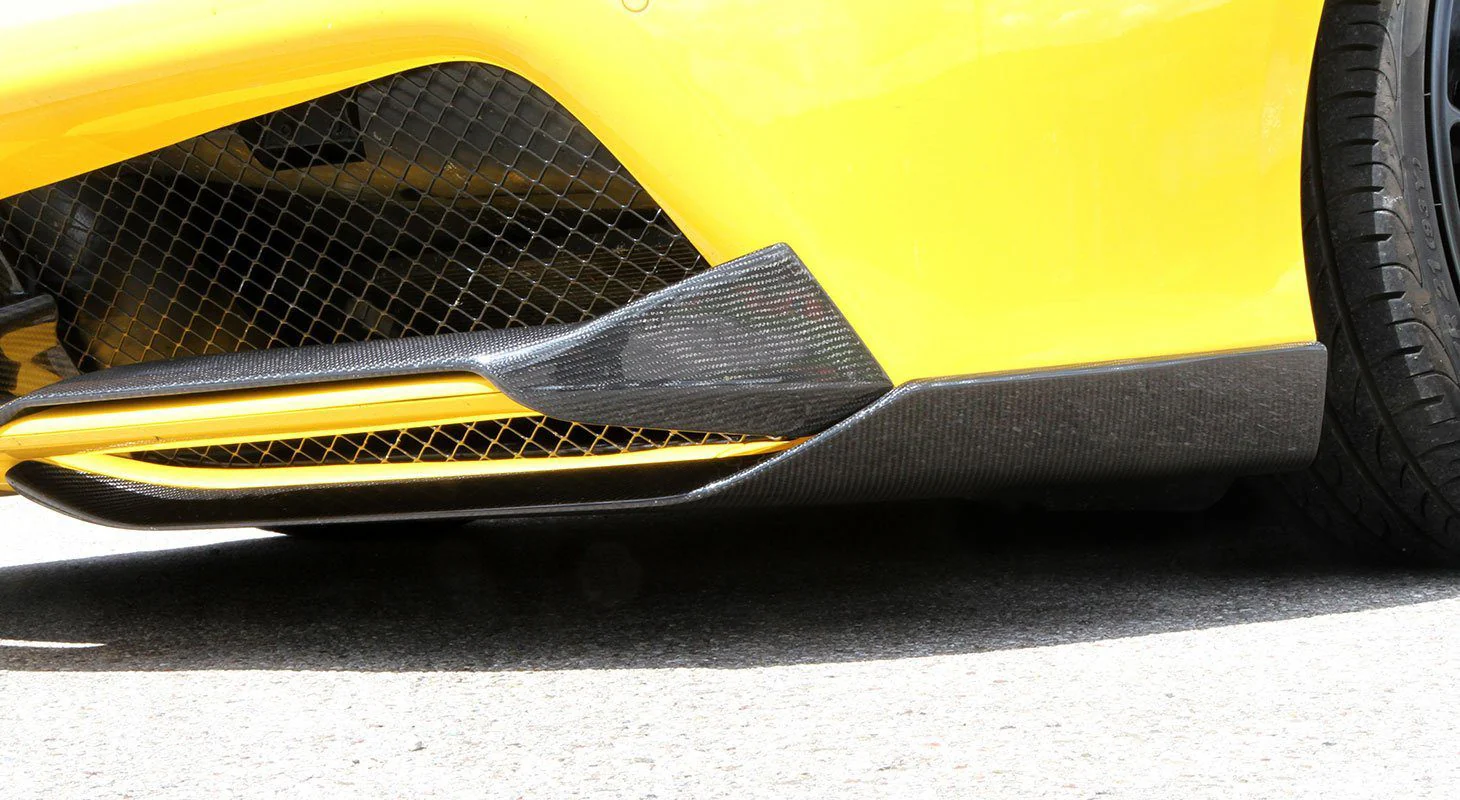 Ferrari 488 Spider/GTB | Novitec Front Bumper Flaps - Image 2