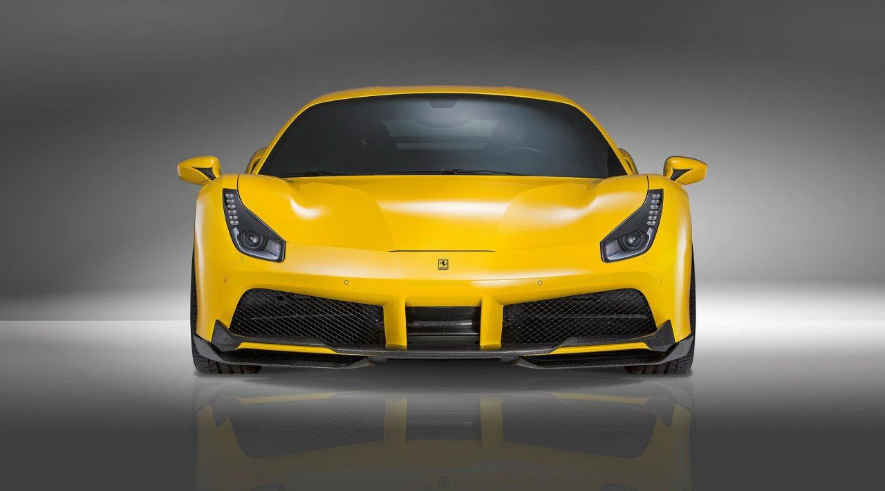 Ferrari 488 Spider/GTB | Novitec Front Bumper Flaps - Image 3