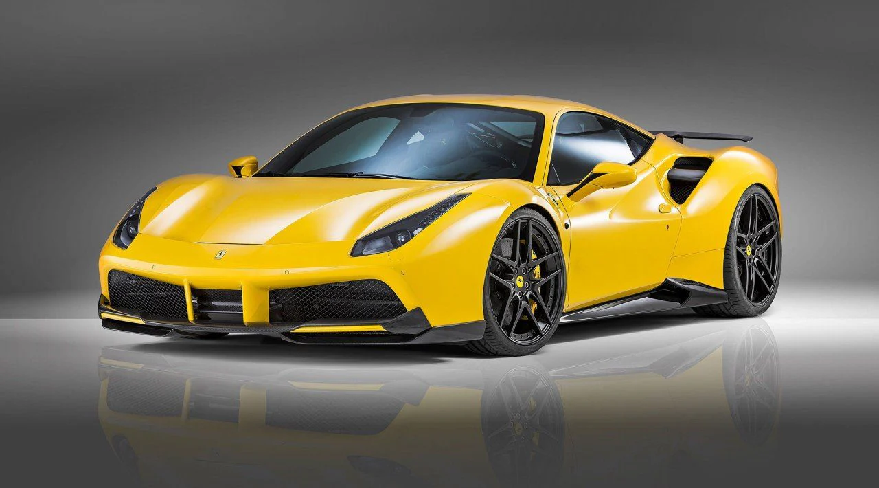 Ferrari 488 Spider/GTB | Novitec Front Bumper Flaps - Image 4
