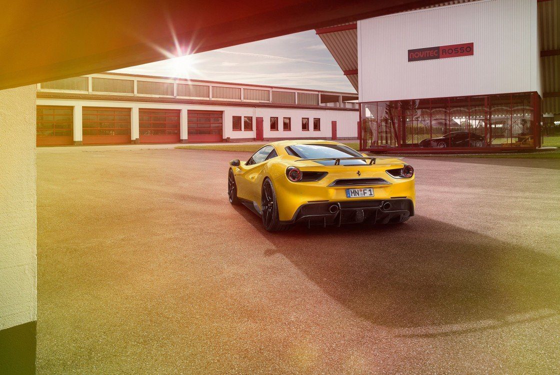 Ferrari 488 Spider/GTB | Novitec Rear Diffuser Attachment - Image 3