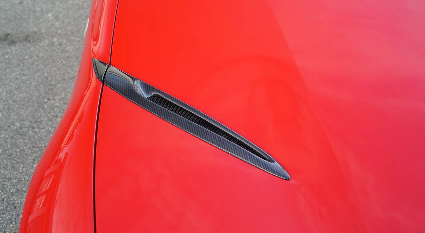 Ferrari 812 Superfast / GTS | Novitec Carbon Engine Bonnet Air-Outlet Inserts - Image 2