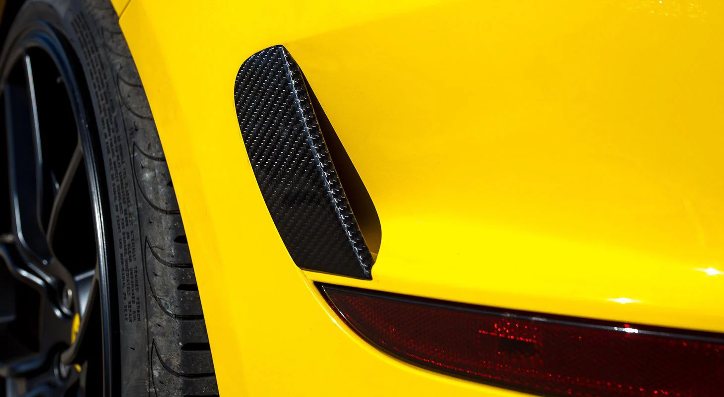 Ferrari California T | Novitec Carbon Rear Bumper Air-Outlet Covers - Image 2