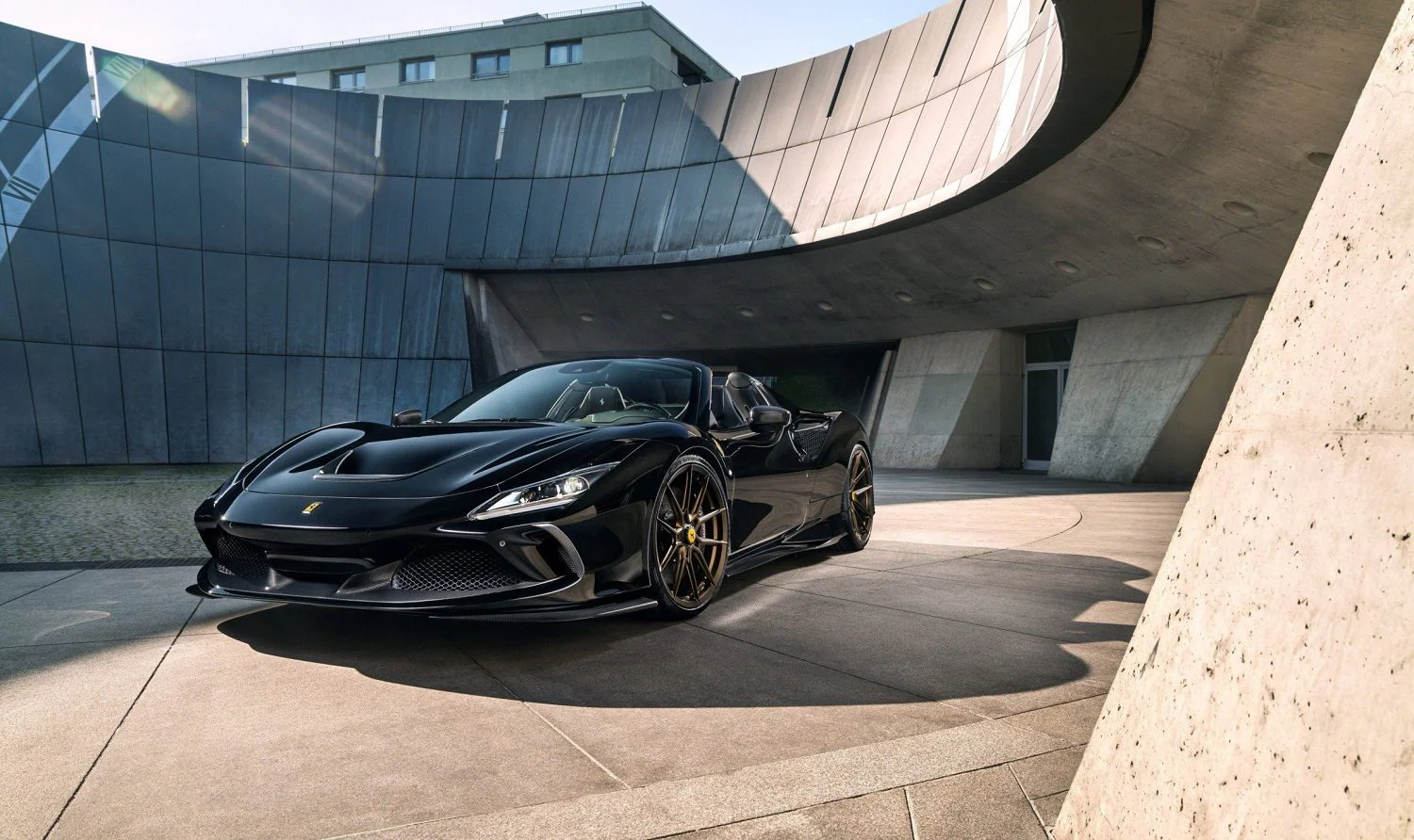 Ferrari F8 Tributo/Spider | Novitec Front Bumper Side Flaps - Image 4