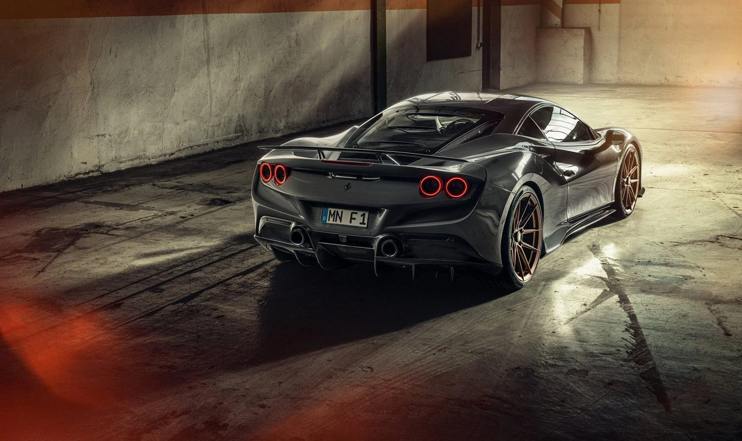 Ferrari F8 Tributo/Spider | Novitec Rear Diffuser Attachments - Image 8