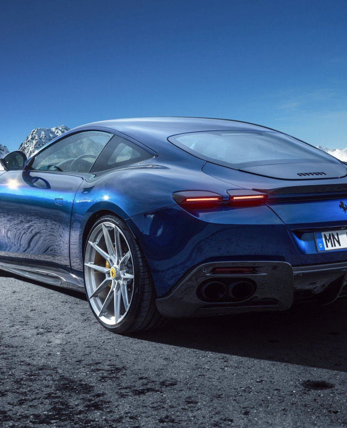 Ferrari Roma | Novitec Carbon Rear Spoiler Lip - Image 4