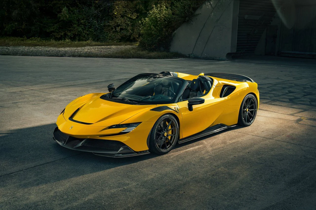 Ferrari SF90 Spider / Stradale | Novitec Carbon Front Lid Insert - Image 4