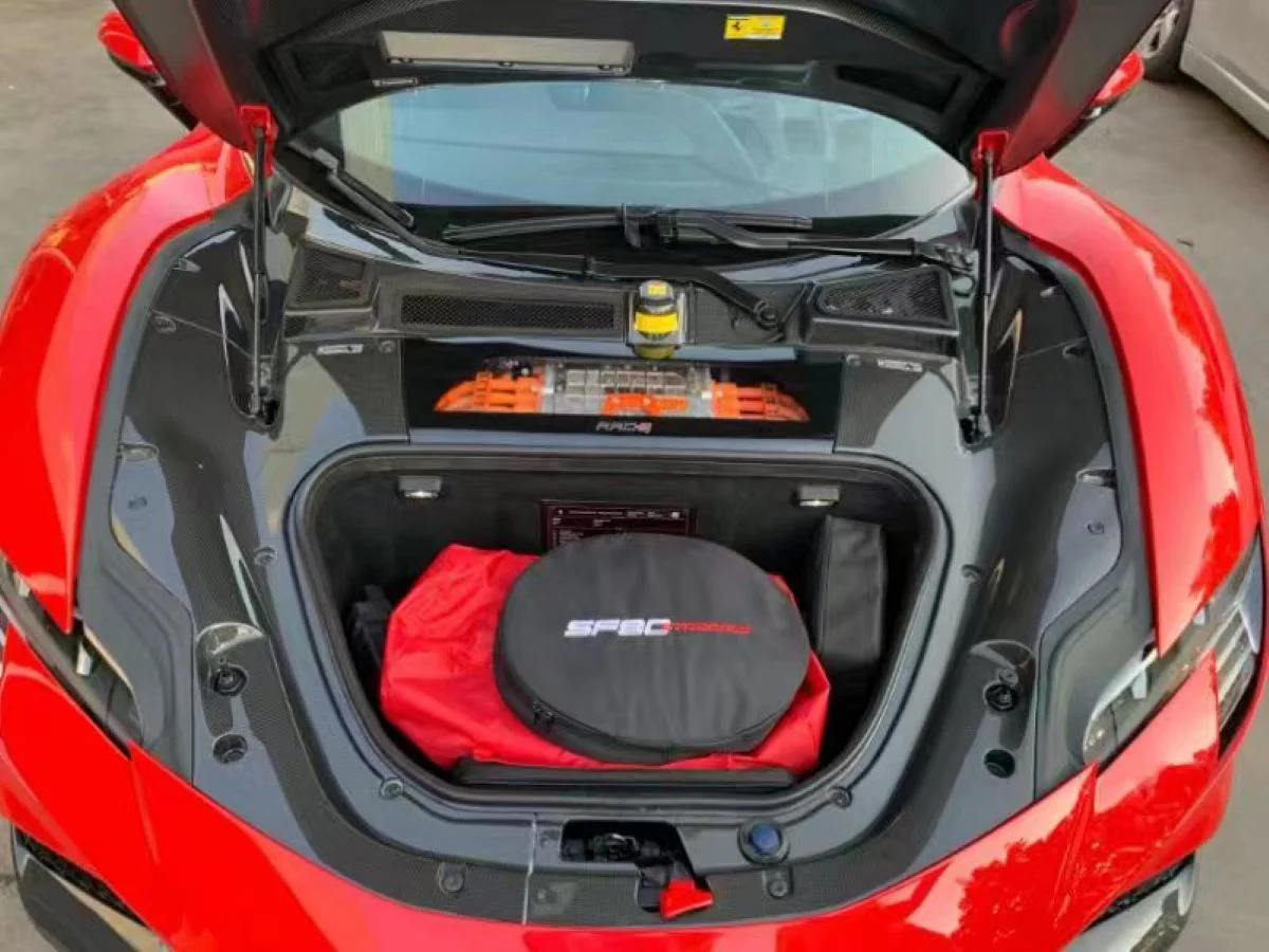 Ferrari SF90 Spider / Stradale | Novitec Carbon Trunk Cover - Image 2