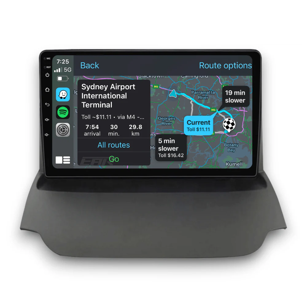 Ford EcoSport (2013 - 2017) Multimedia 9" Touchscreen Display + Built-In Wireless Carplay & Android Auto - Image 2