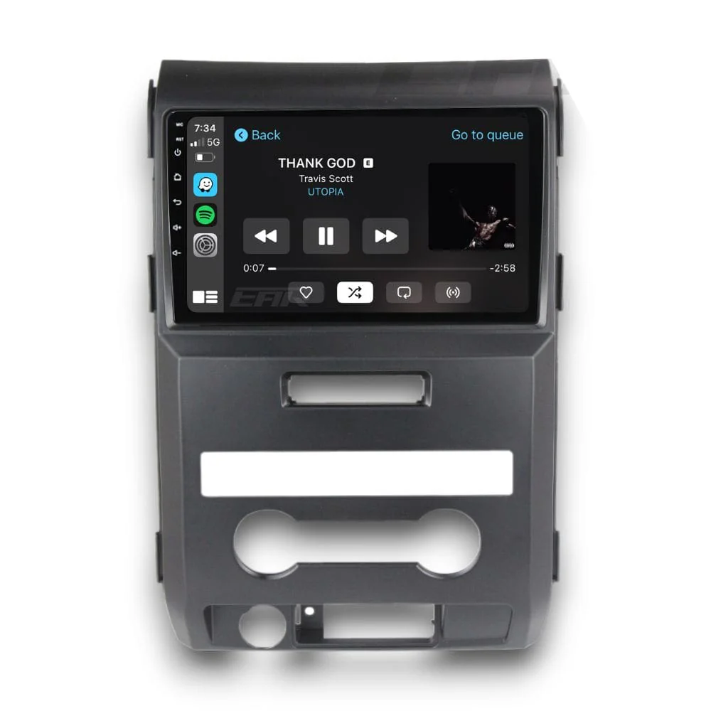 Ford F-150 (2008 - 2014) Multimedia 9" Touchscreen Display + Built-In Wireless Carplay & Android Auto - Image 3