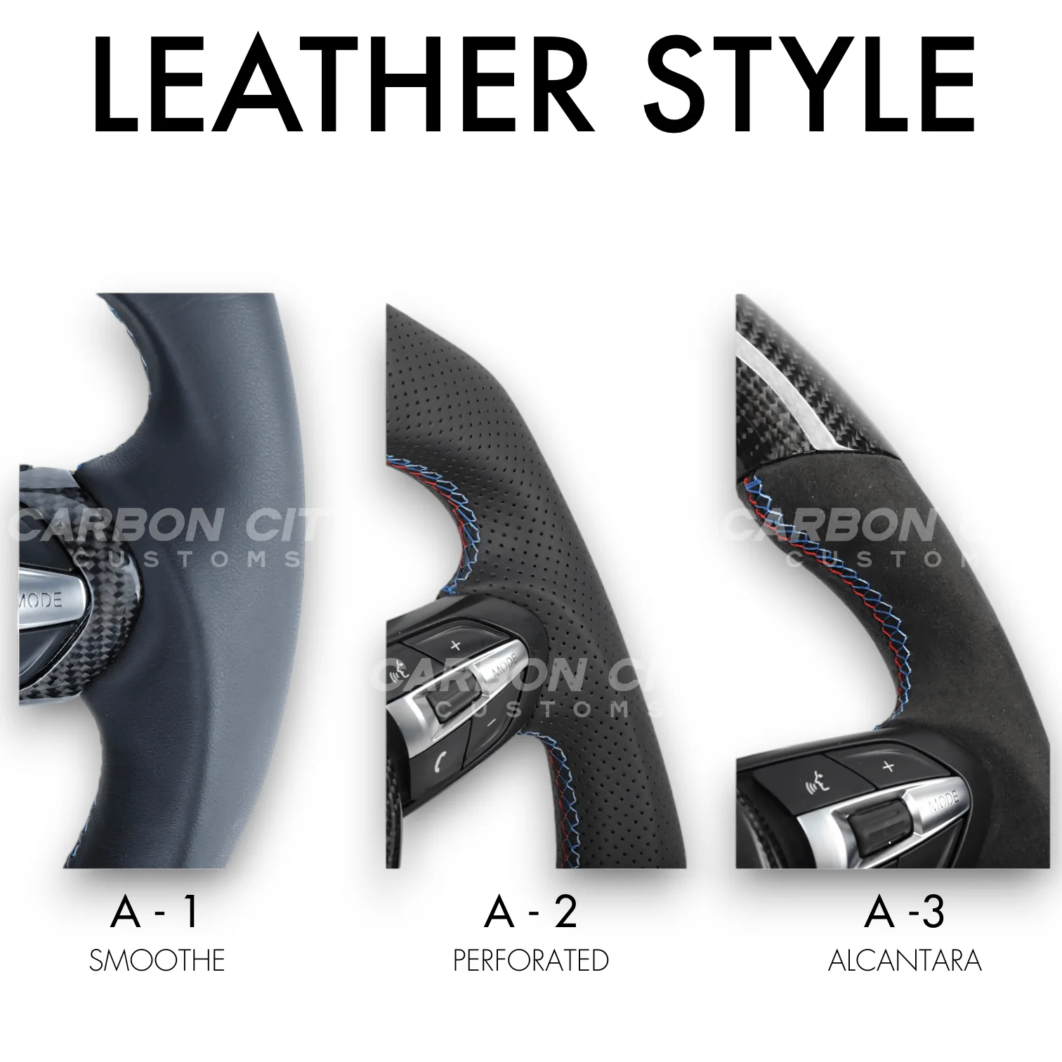 Ford Focus RS Style Customizable Steering Wheel | 2009 - 2011 - Image 3