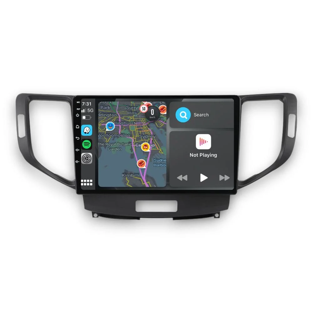 Honda Accord Euro (2008 - 2015) Multimedia 9" Touchscreen Display + Built-In Wireless Carplay & Android Auto - Image 5