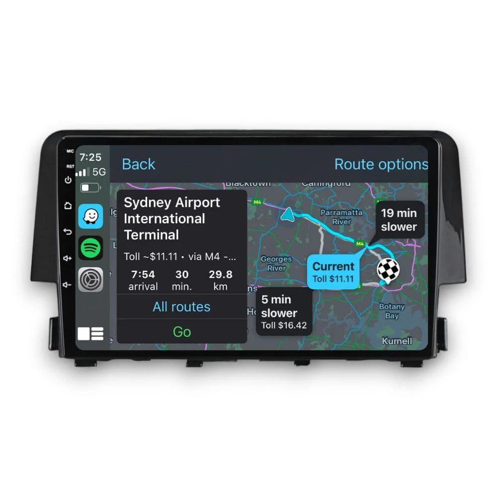 Honda Civic (2016 - 2021) Multimedia 9" Touchscreen Display + Built-In Wireless Carplay & Android Auto - Image 2