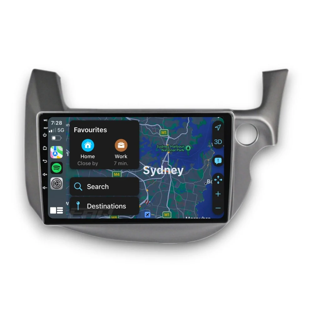 Honda Jazz (2008 - 2013) Multimedia 10" Touchscreen Display + Built-In Wireless Carplay & Android Auto - Image 5