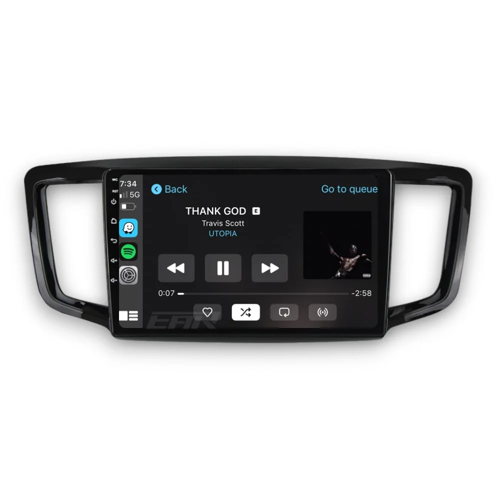 Honda Odyssey (2014 - 2020) Multimedia 10" Touchscreen Display + Built-In Wireless Carplay & Android Auto - Image 3