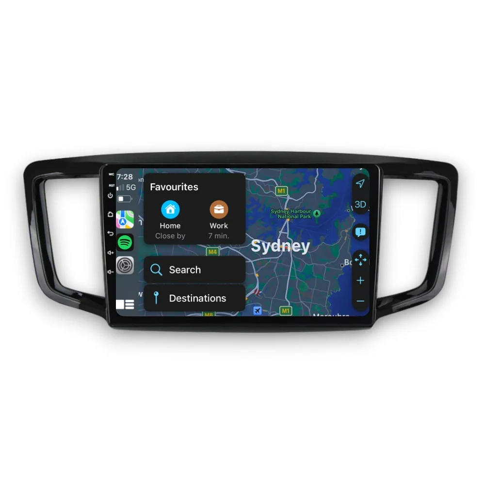 Honda Odyssey (2014 - 2020) Multimedia 10" Touchscreen Display + Built-In Wireless Carplay & Android Auto - Image 5