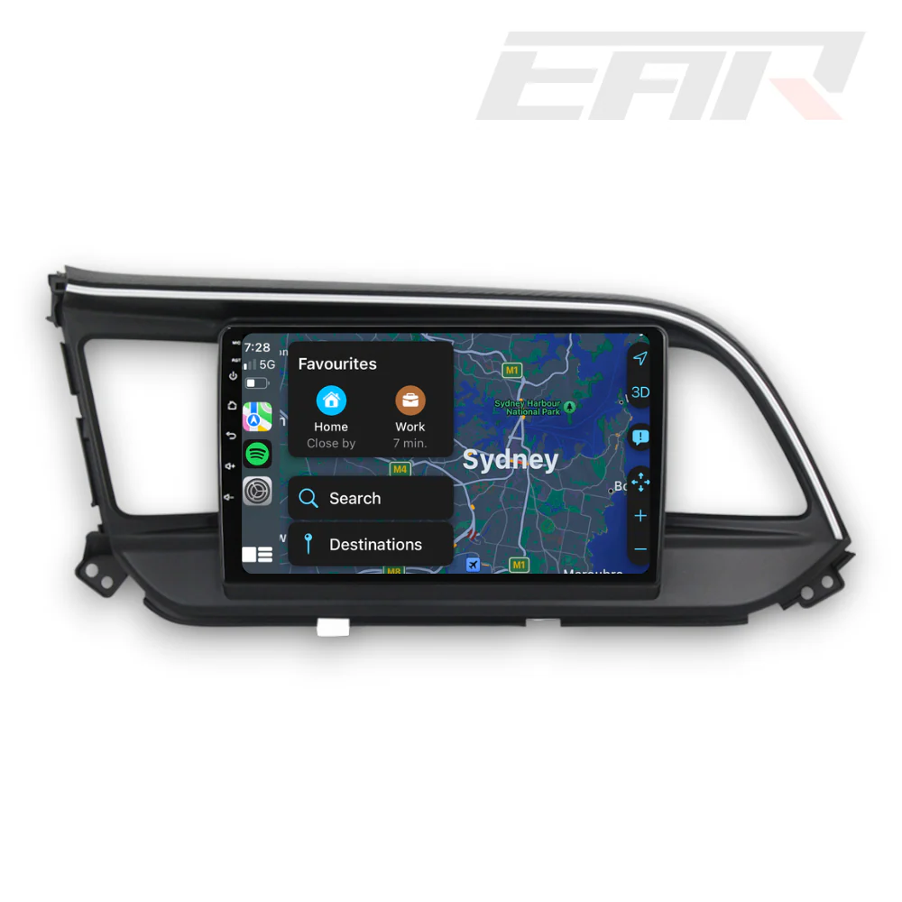 Hyundai Elantra/Avante (2016 - 2020) Multimedia 9" Touchscreen Display + Built-In Wireless Carplay & Android Auto - Image 5