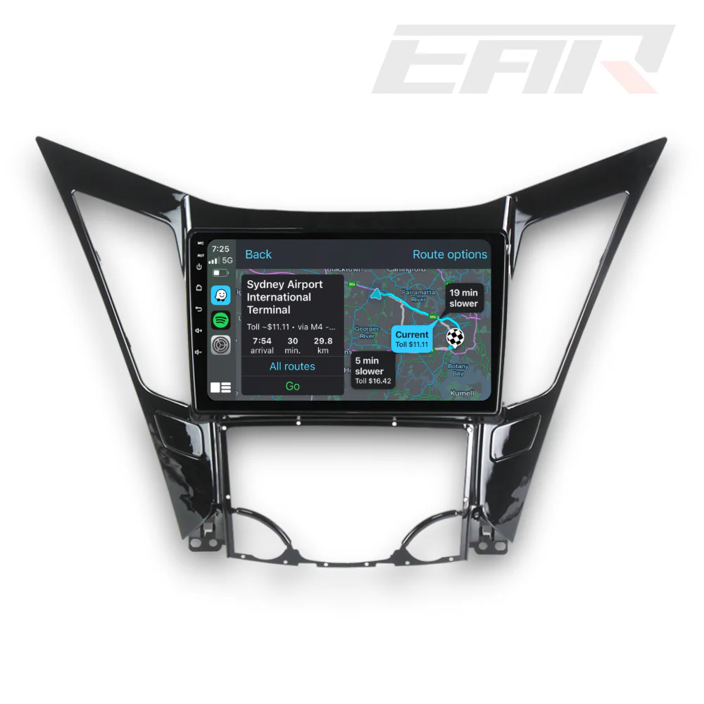 Hyundai i45 (2009 - 2012) Multimedia 9" Touchscreen Display + Built-In Wireless Carplay & Android Auto - Image 2