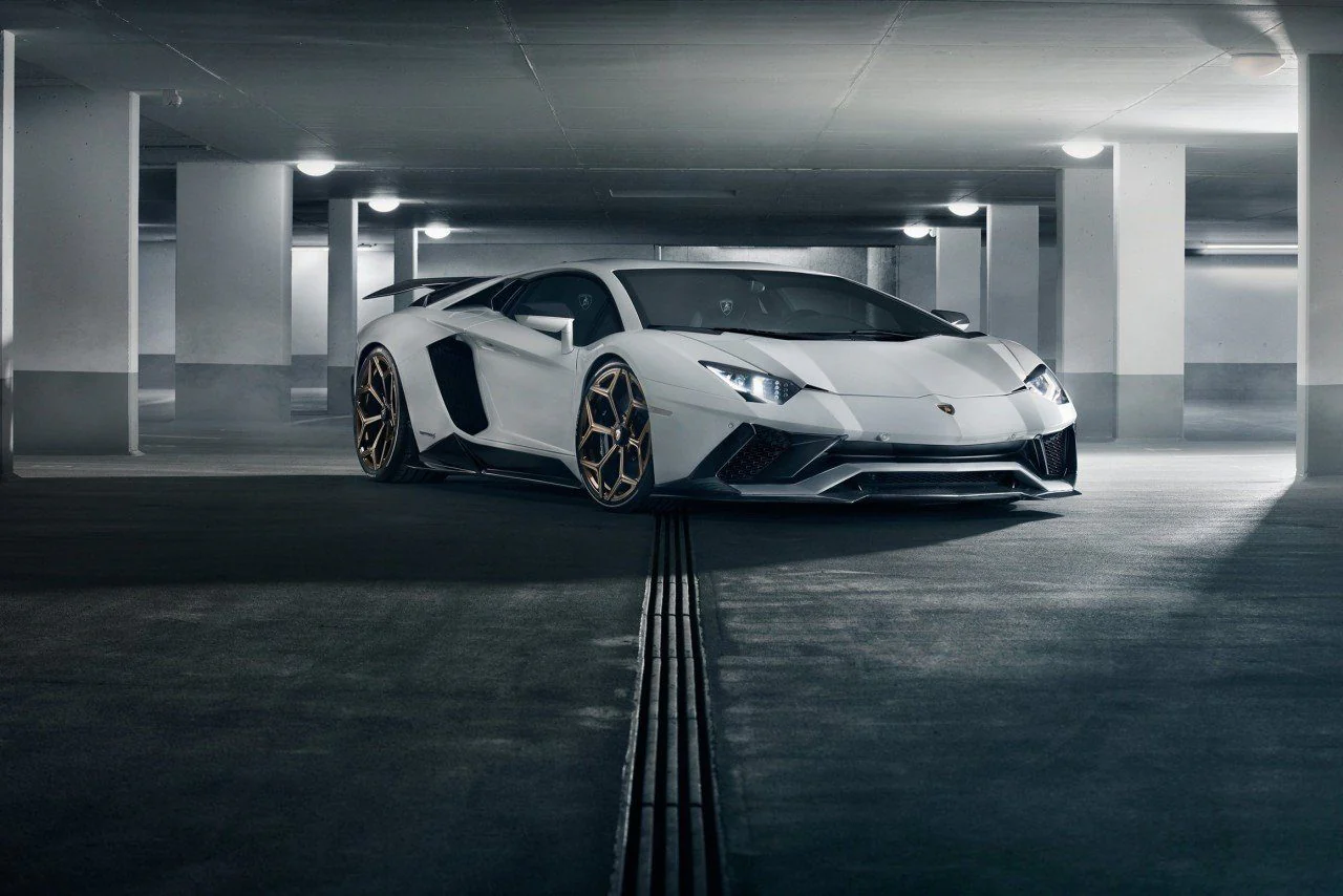 Lamborghini Aventador S/S Roadster | Novitec Carbon Front Struts - Image 3