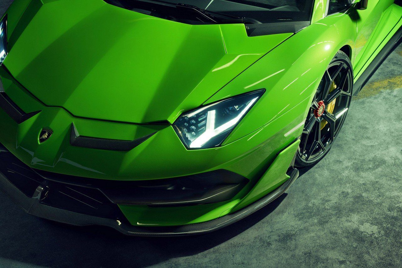 Lamborghini Aventador SVJ/SVJ Roadster | Novitec Carbon Front Spoiler Lip - Image 2