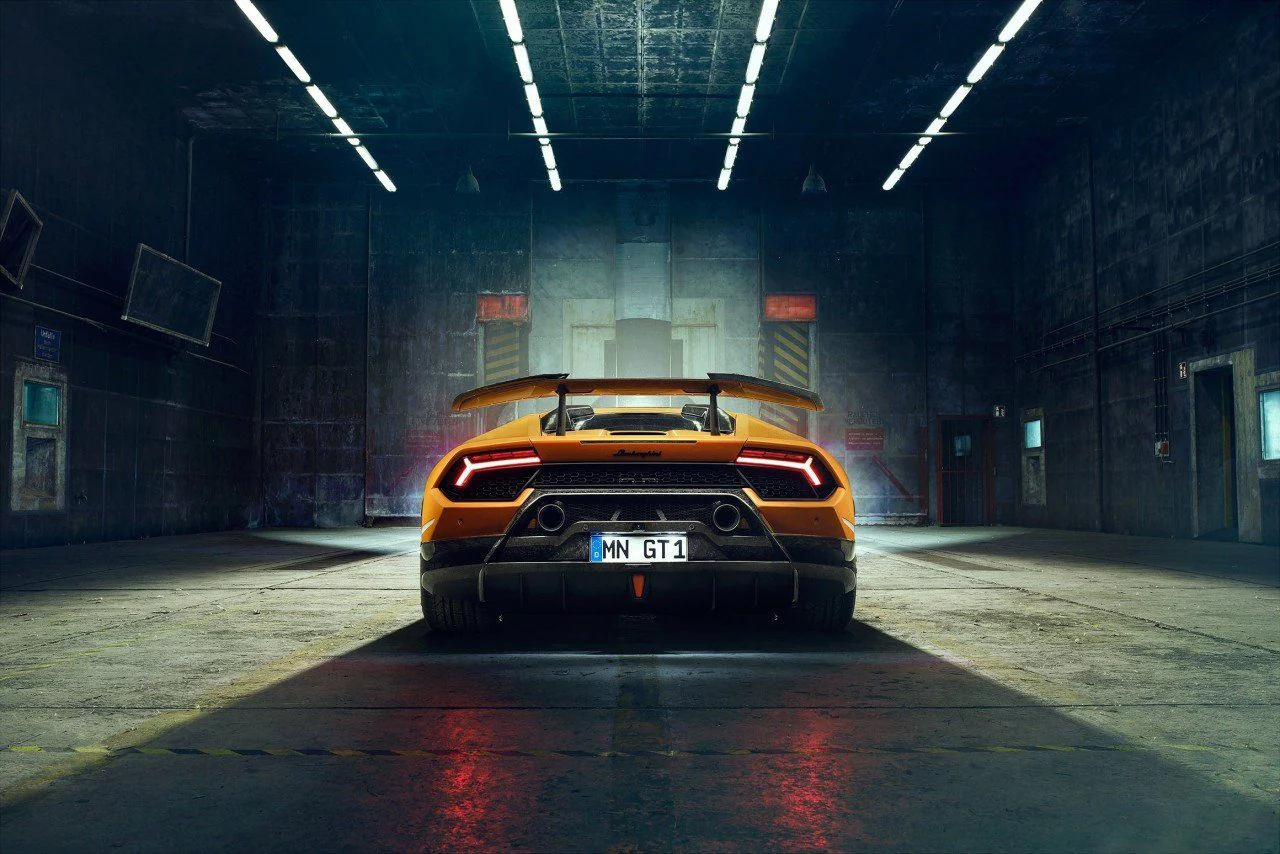 Lamborghini Huracan Performante/Performante Spyder | Novitec Forged Carbon Rear Diffuser Lower Position Attachments - Image 5