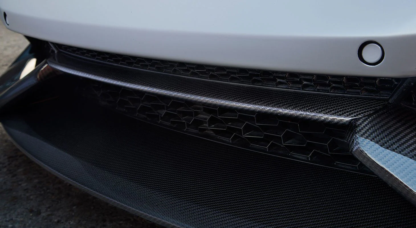 Lamborghini Huracan / Spyder | Novitec Carbon Front Lip Cover - Image 2