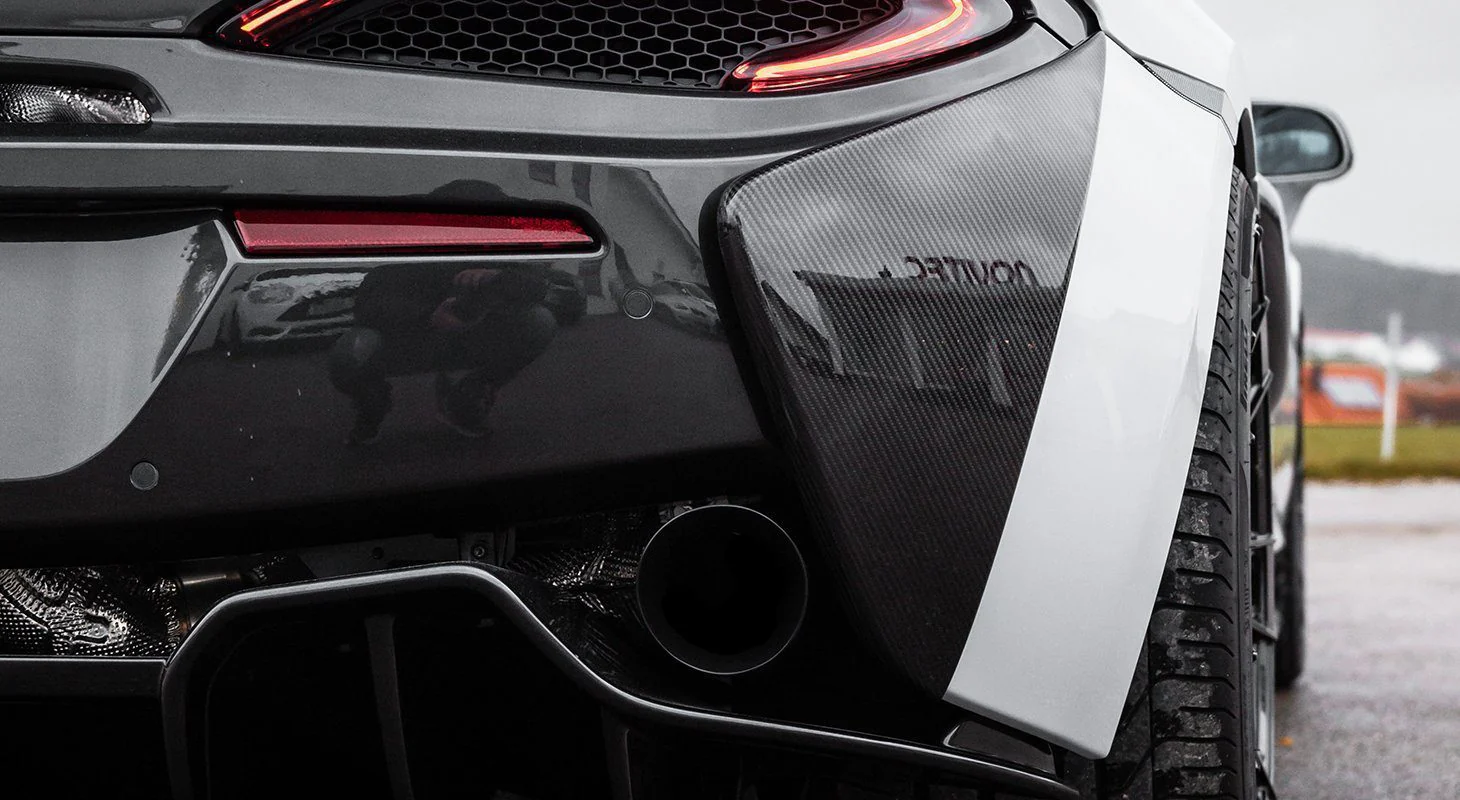 McLaren 620R | Novitec Carbon Rear Bumper Side Covers - Image 3